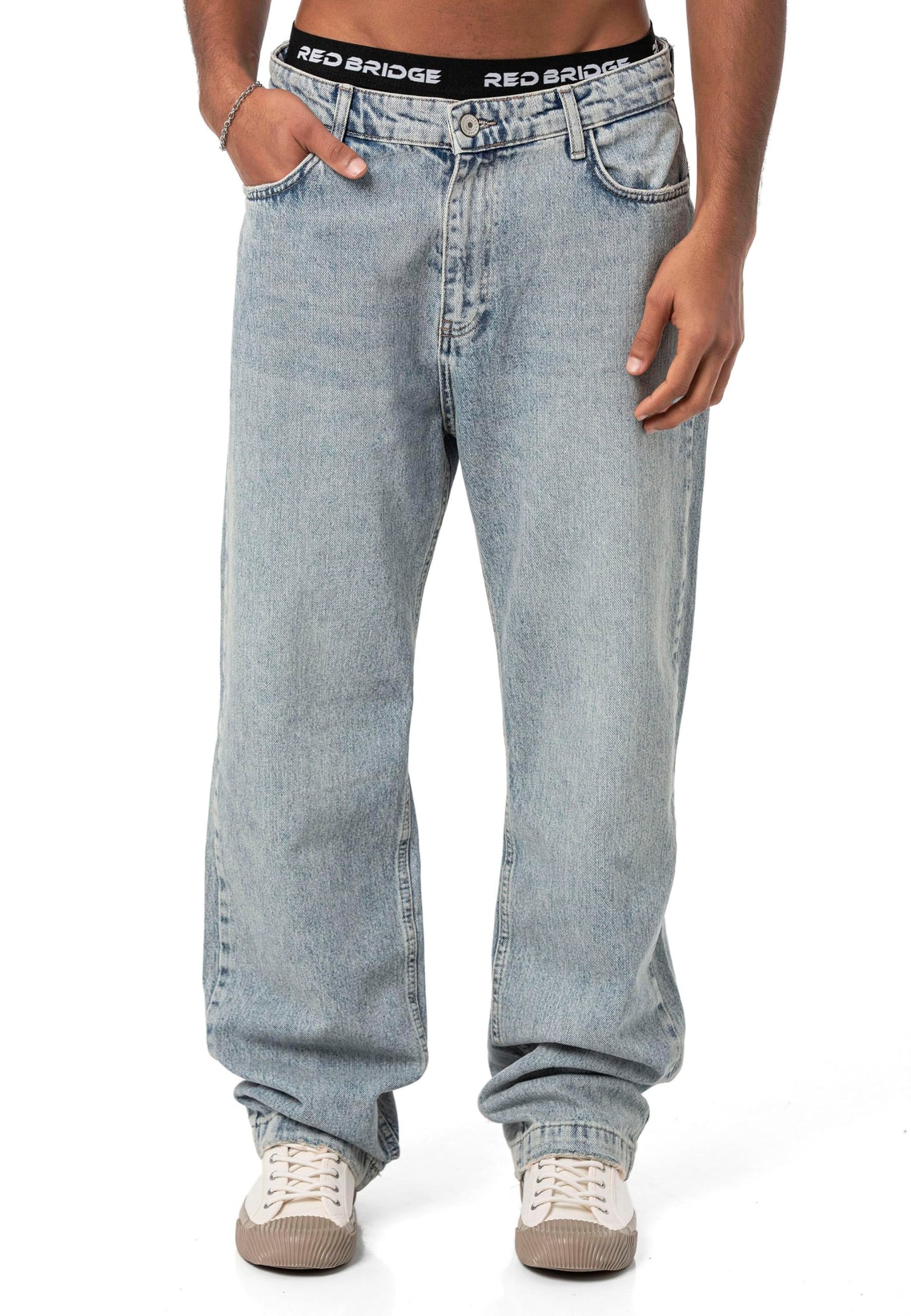 Men’s Baggy Jeans – Wide-Leg Denim Pants