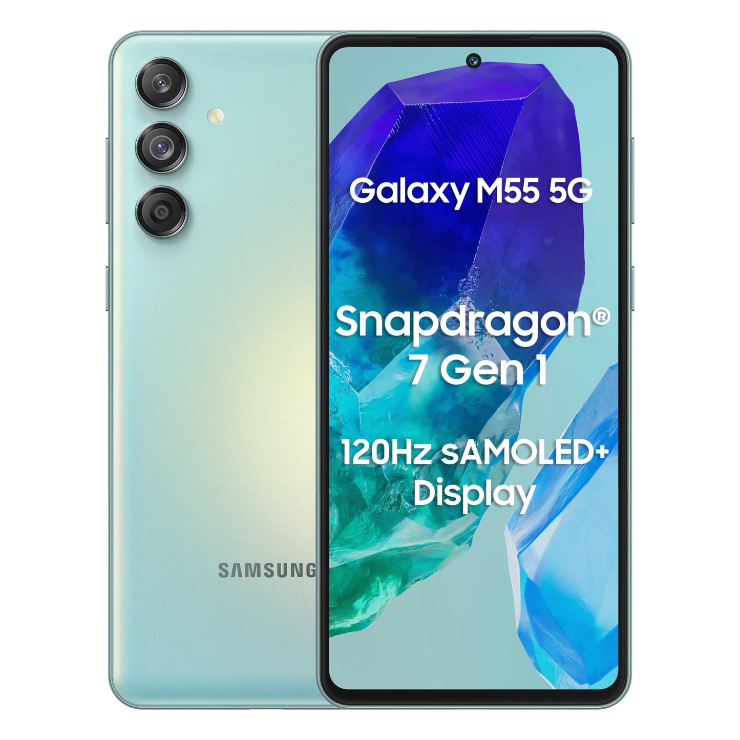 Samsung Galaxy M55 5G Dual-SIM Smartphone, 128GB, 8GB RAM