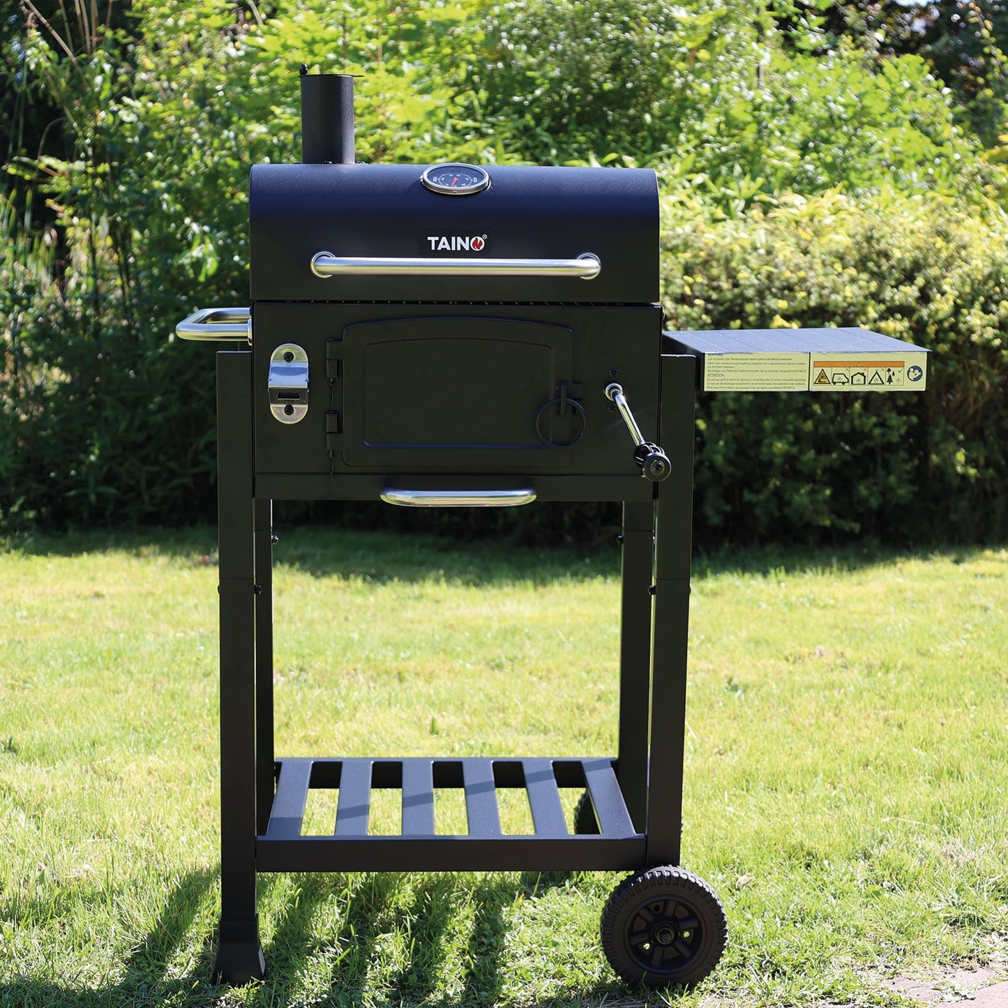 TAINO HERO XL BBQ Smoker GRILL CART Charcoal Grill Grill Fireplace Stand Grill Smoker Accessories