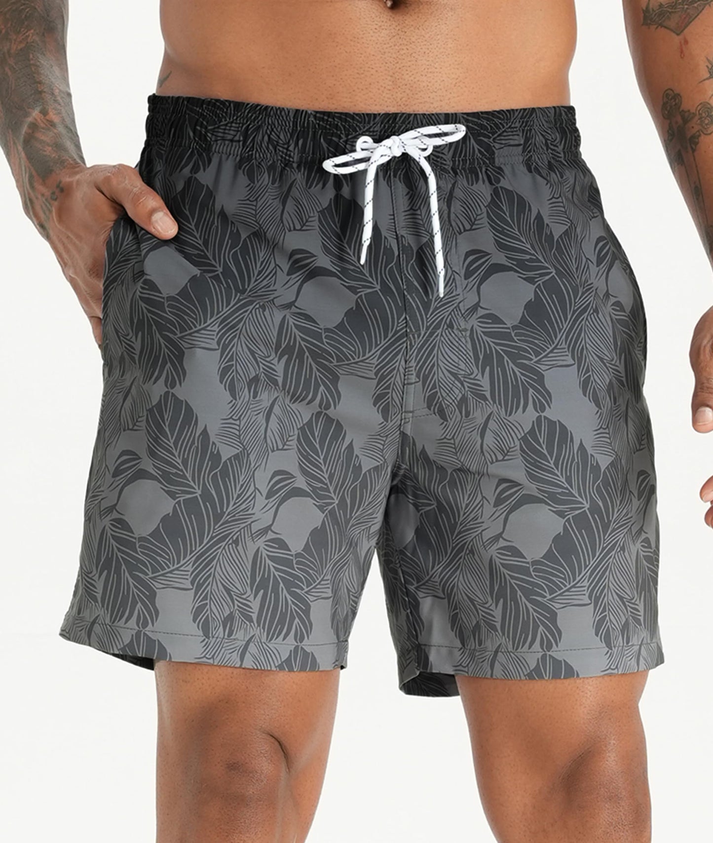 APTRO Men’s 2-in-1 Swim Shorts – Quick-Dry Board Shorts