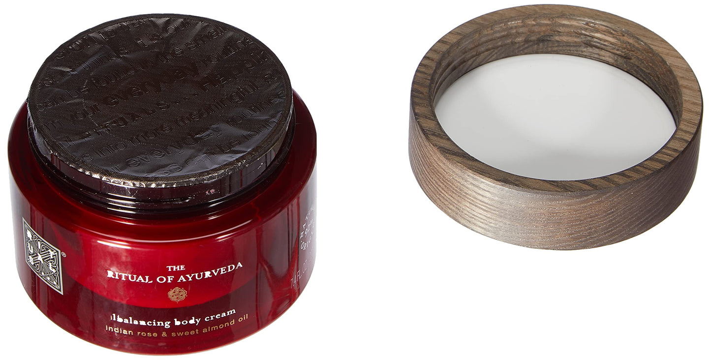 RITUALS The Ritual of Ayurveda Body Cream Soothing & Nourishing Care with Indian Rose Sweet Almond Oil & Himalayan Honey