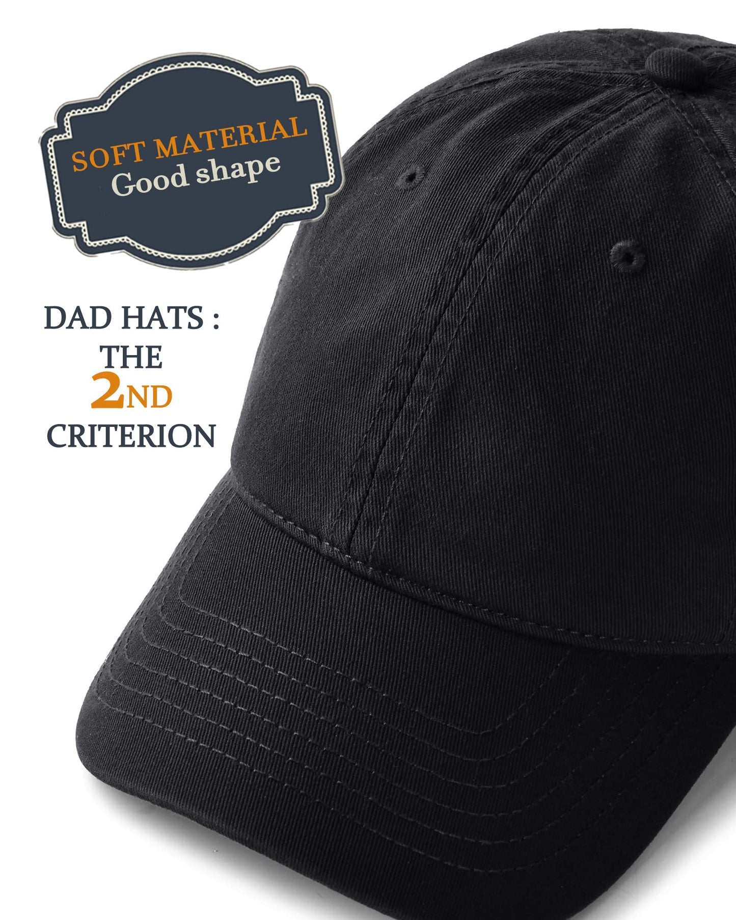 FURTALK Unisex Vintage Basecap Herren und Damen Baumwolle Cap Verstellbare Baseball Cap