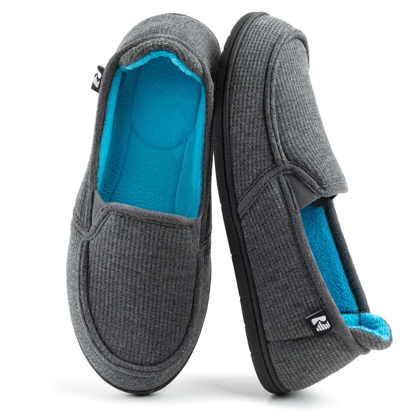 RockDove Ladies Two-Tone Hooded Loafers with Removable Insole