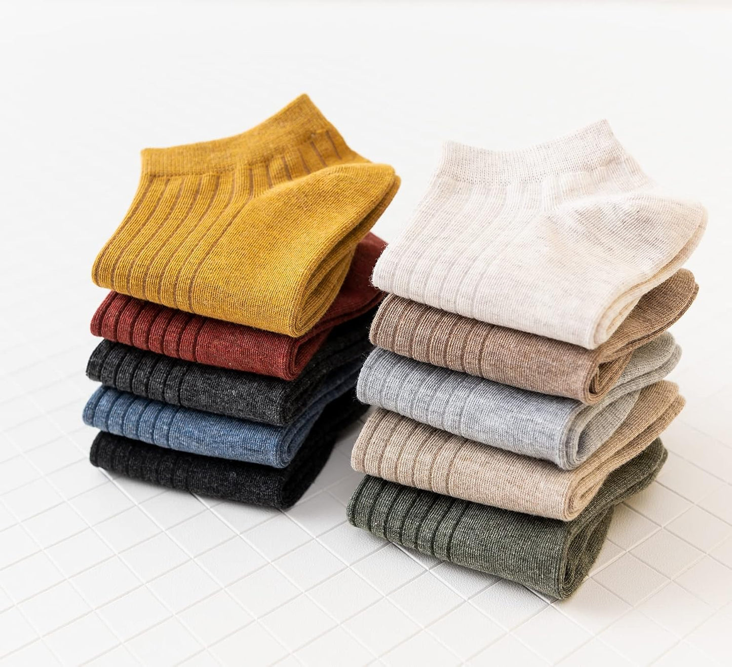 10 Pairs Women's Sneaker Socks – Cotton Low Cut Ankle Socks