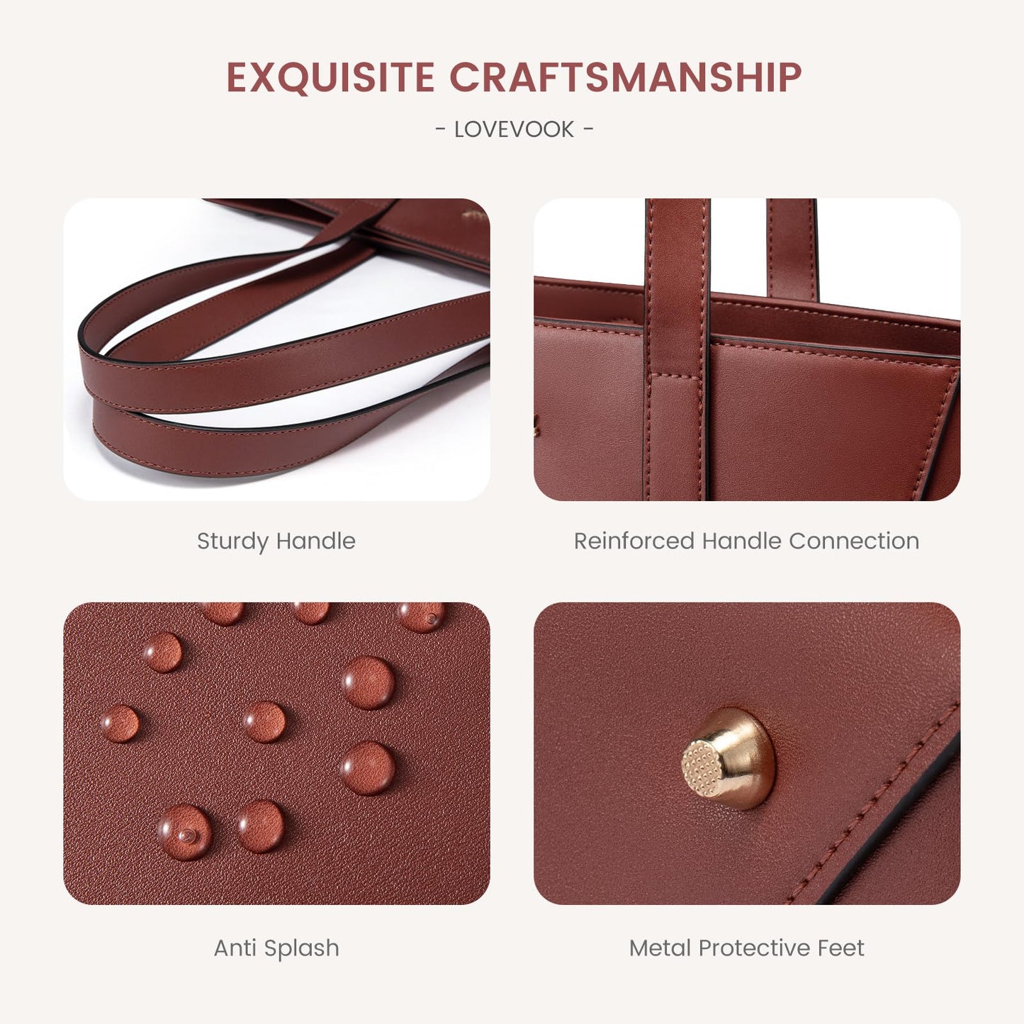 LOVEVOOK Medium Tote Bag for Women