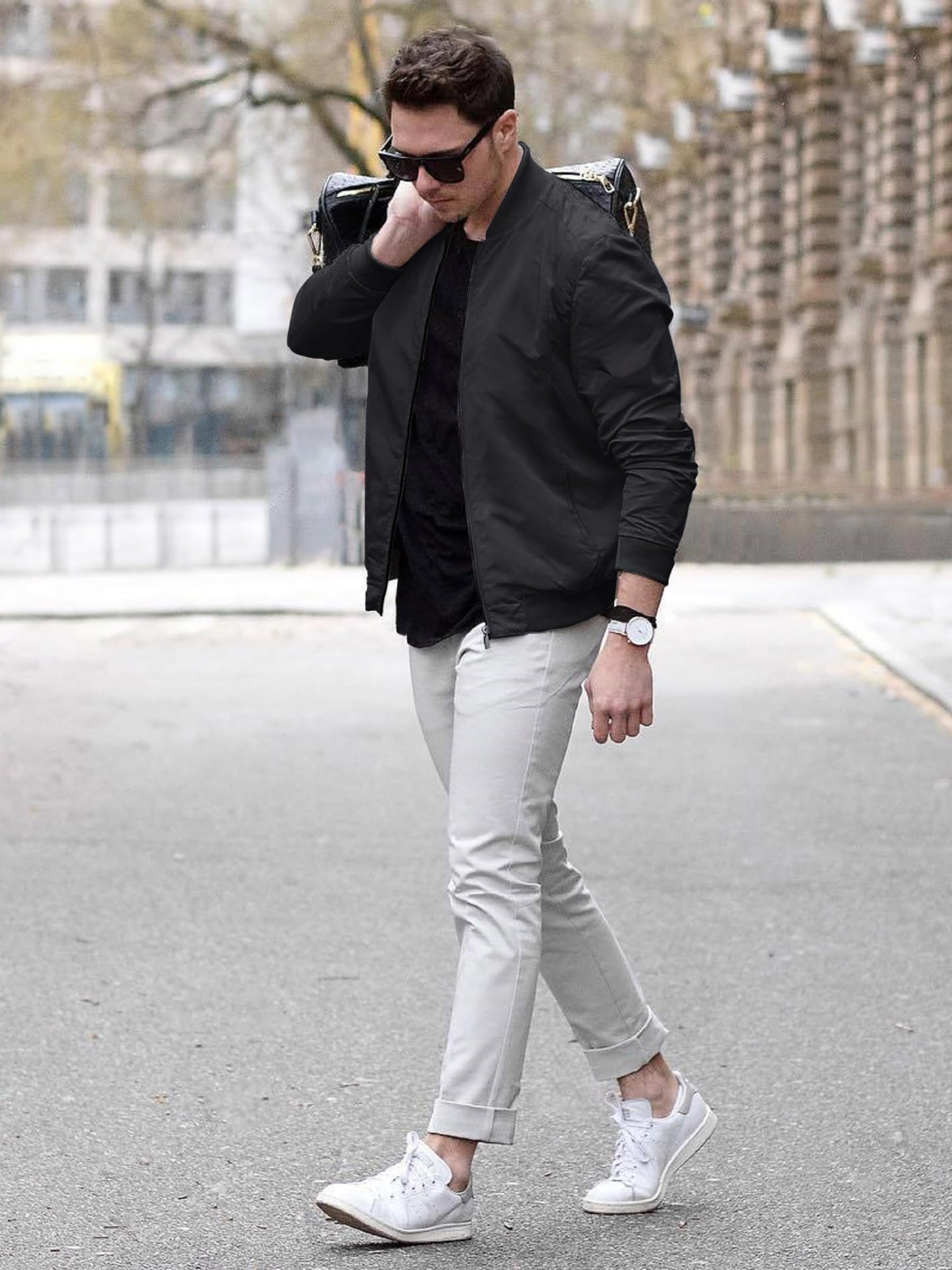 TACVASEN Men’s Bomber Jacket