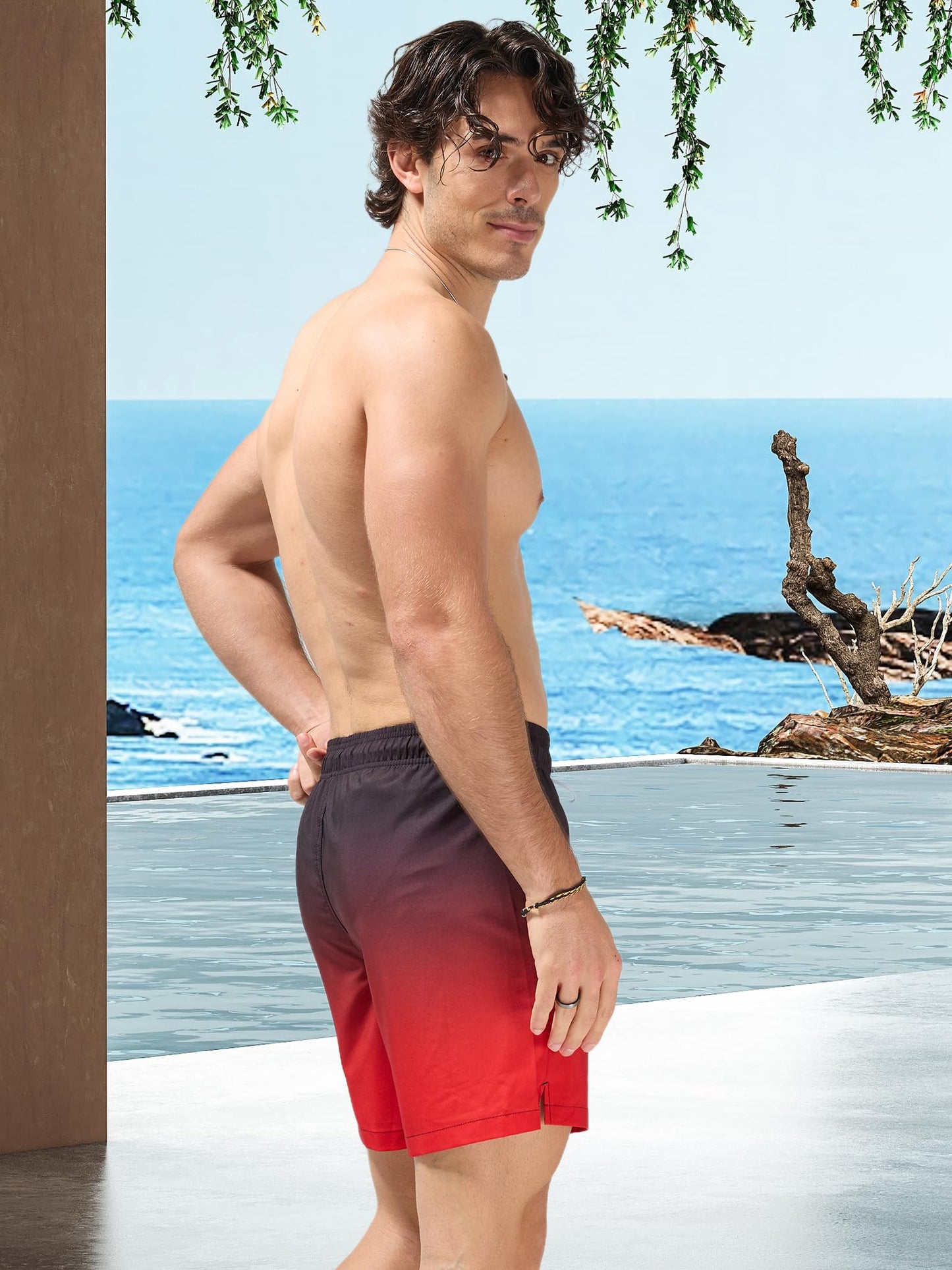 Arcweg Men’s Ultralight Swim Shorts – Quick-Dry & Breathable Swim Trunks