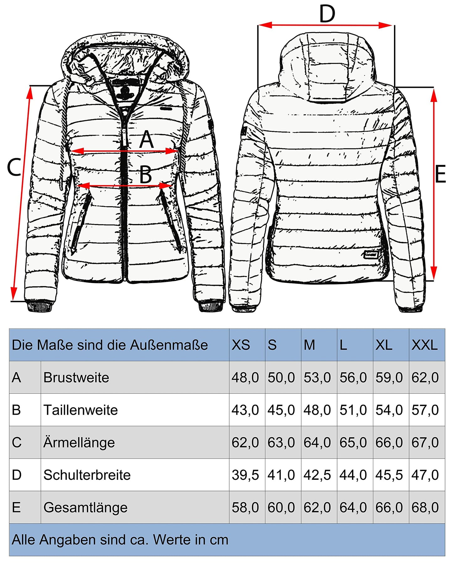 Navahoo Women’s Lightweight Puffer Jacket