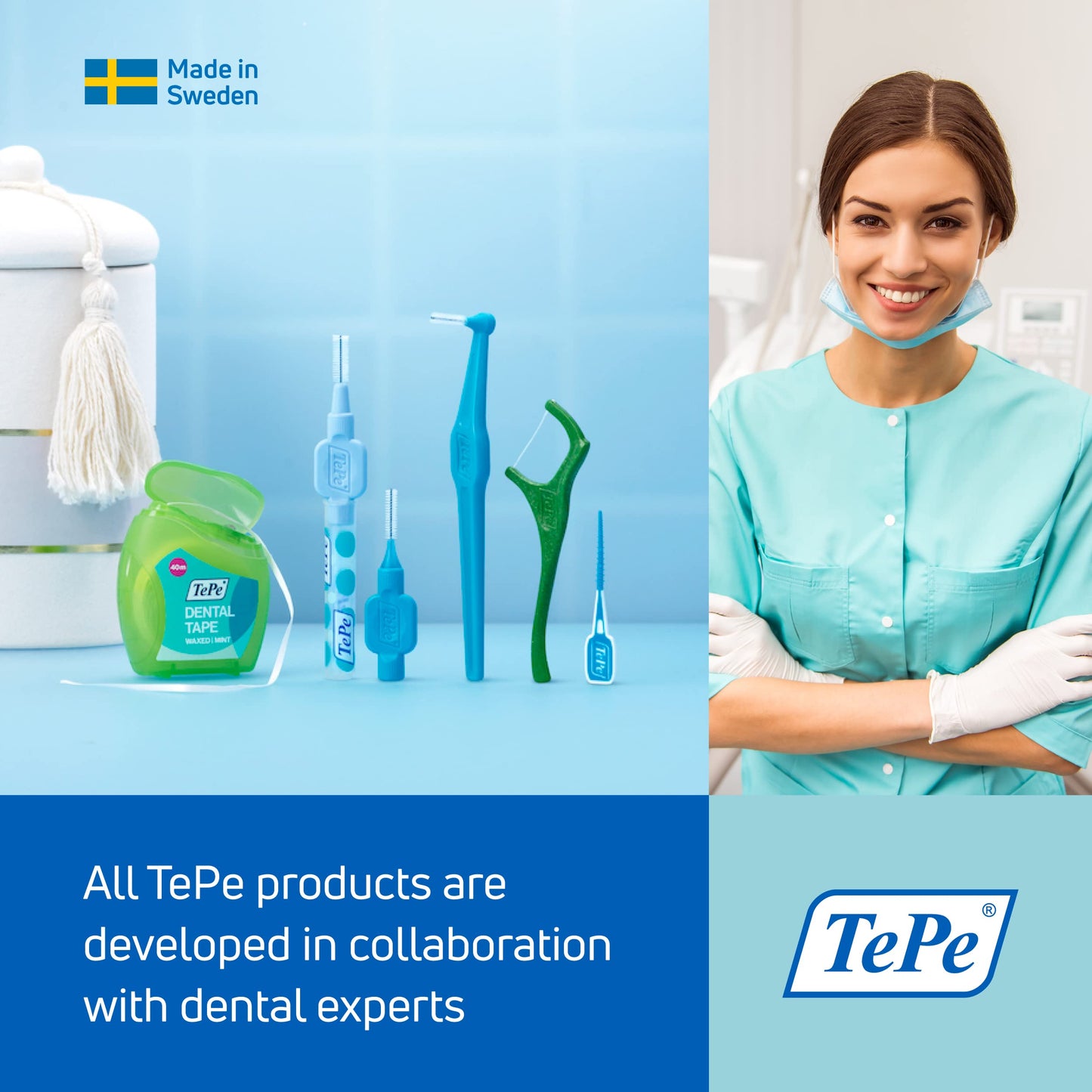 TePe EasyPick Dental Stick XS/S / 1 x 36 Stück inklusive praktischem Taschenetui / Für eine einfache, tägliche Anwendung zwischendurch und unterwegs