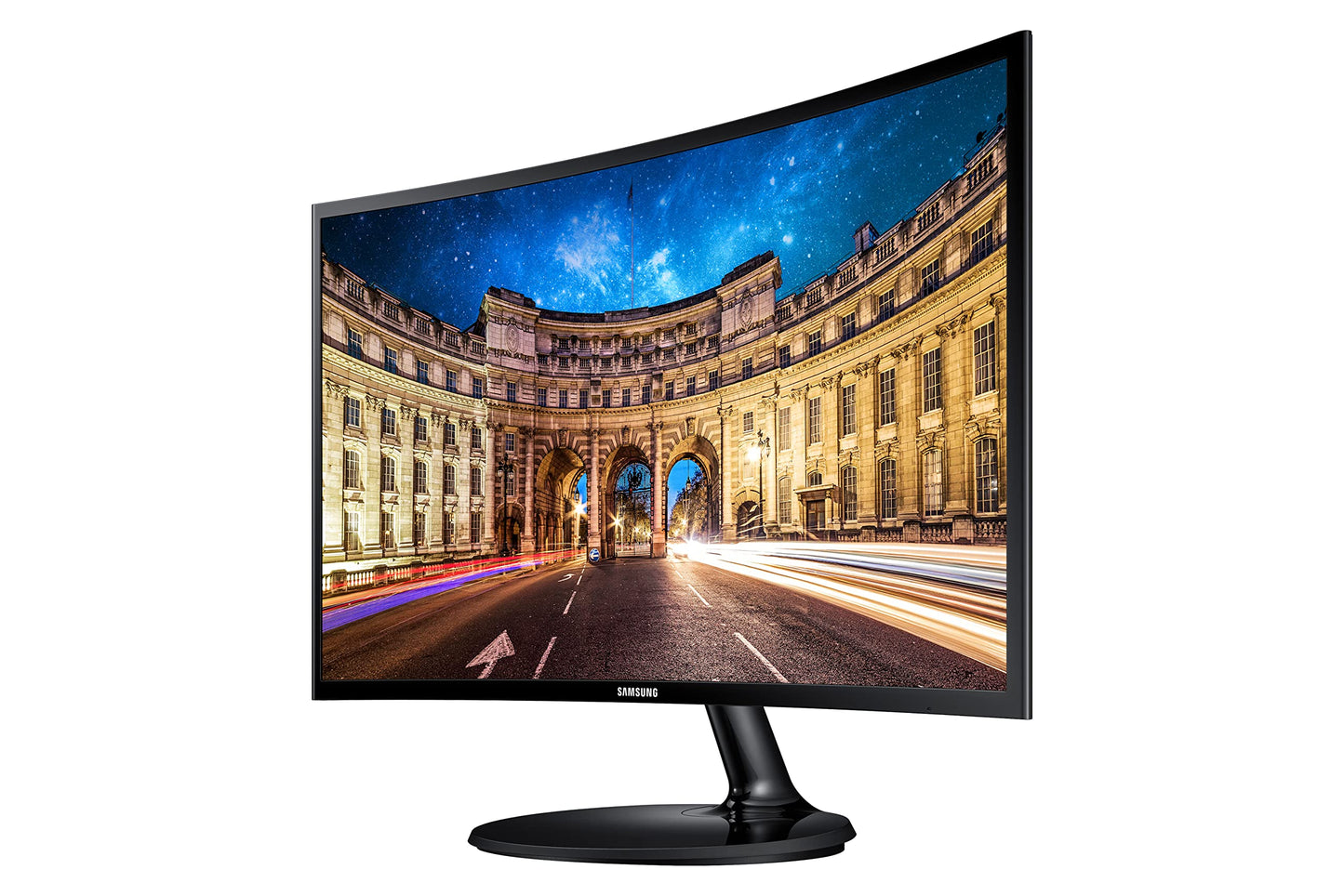 Samsung S36GD Essential Curved Monitor, 27 Inches, PC Screen with VA Panel, Full HD Resolution, 4 ms Response Time, 100 Hz Refresh Rate, Eco Saving Plus, Flicker Free, Black, S27D366GAU