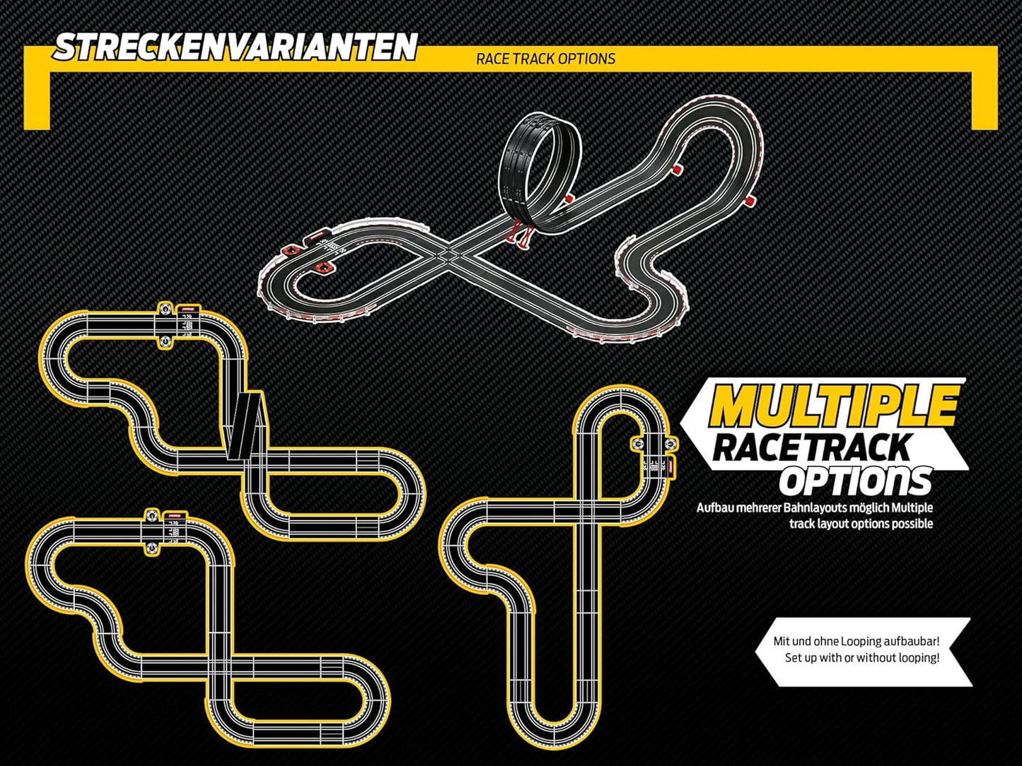 Carrera - 20062561 - DHigh Speed Carrera I Digitale Rennbahn I Fahre das Rennauto des 2022er Champions I 63 Meter Strecke mit Rundenzähler und Turbo-Boost I Originalgetreue Fahrzeuge Maßstab 1:43
