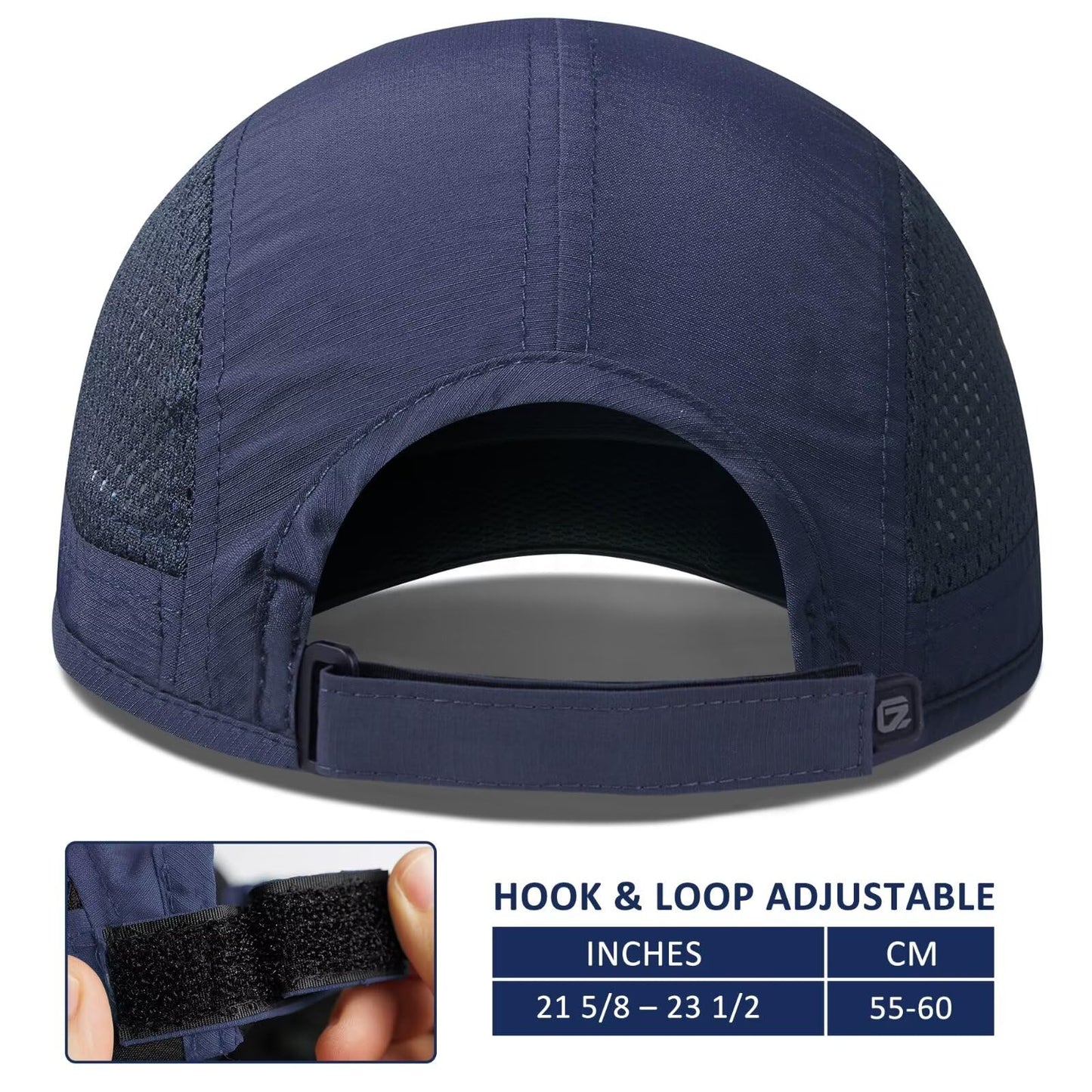 GADIEMKENSD Folding Outdoor Hat UPF 50+ Sun Protection Mesh Sport Hat
