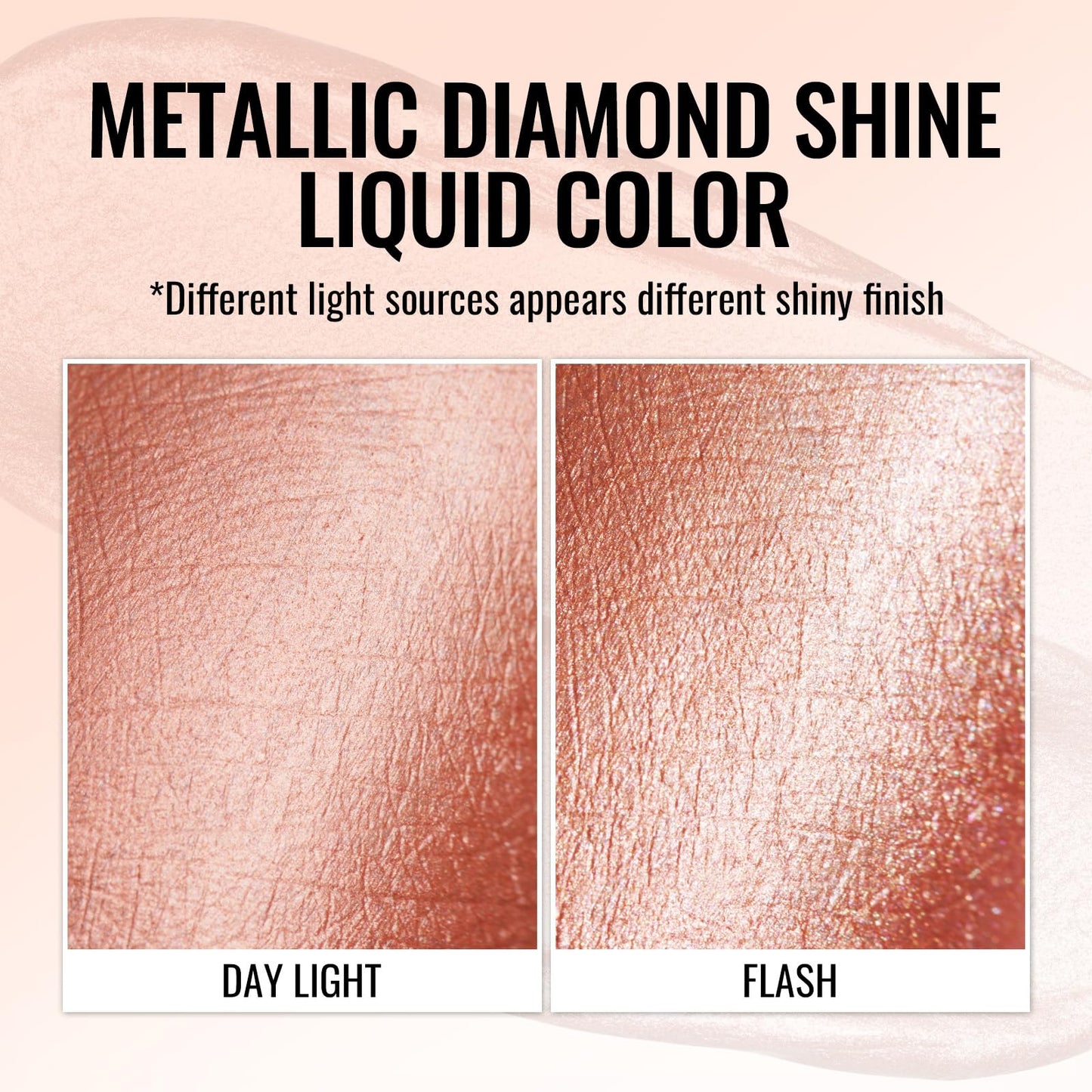 Oulac Metallic Glitter 2-in-1 Lipstick Eyeshadow Long-Lasting Waterproof High-Pigment