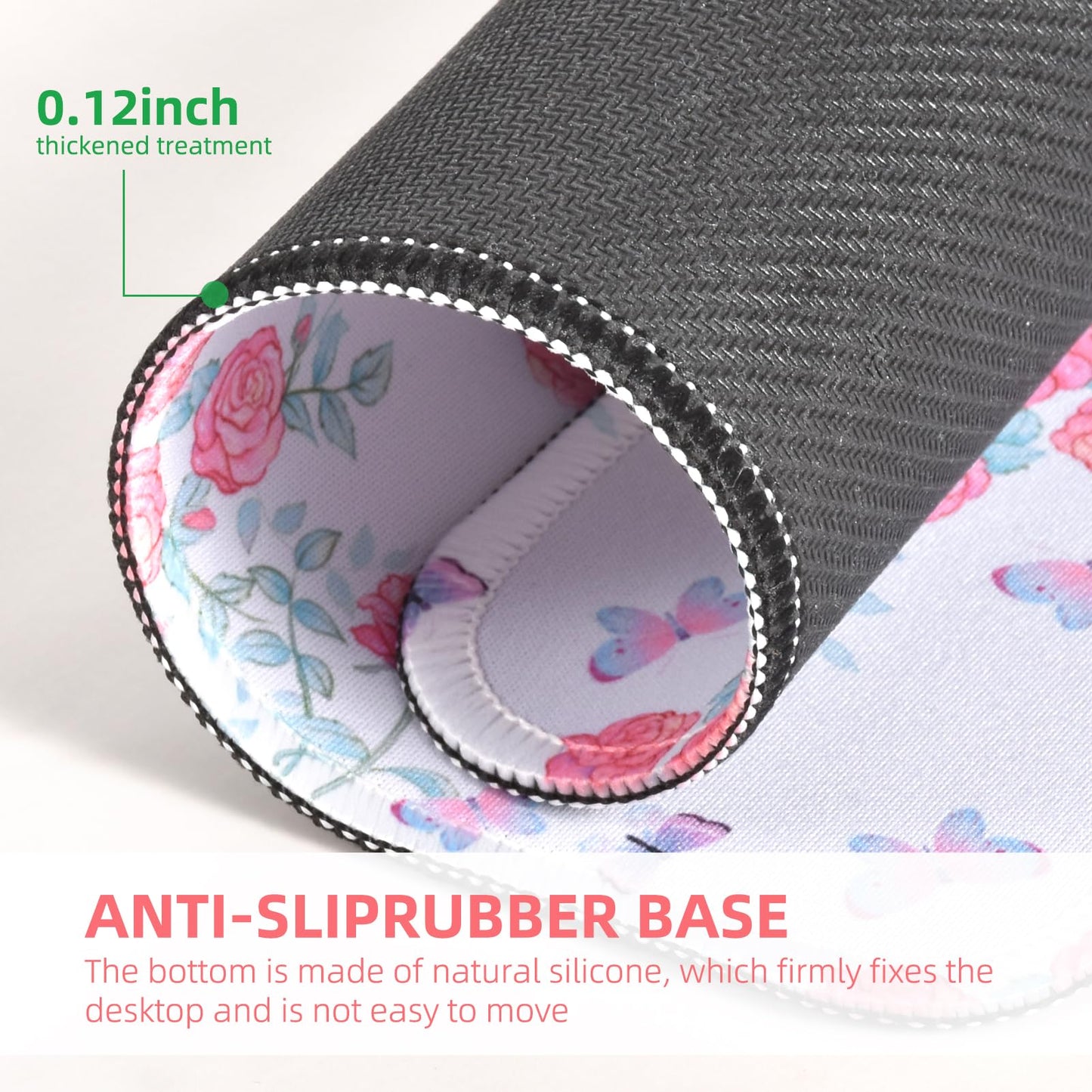 Ksriylm Mauspad,Quadratisches Niedliches Schwarzer Panther Mouse Pad,für Büro und Zuhause,Mousepad mit Motiv,wasserdichtes Mousepad,rutschfeste Gummiunterseite,Computer-Mauspads für kabellose Maus