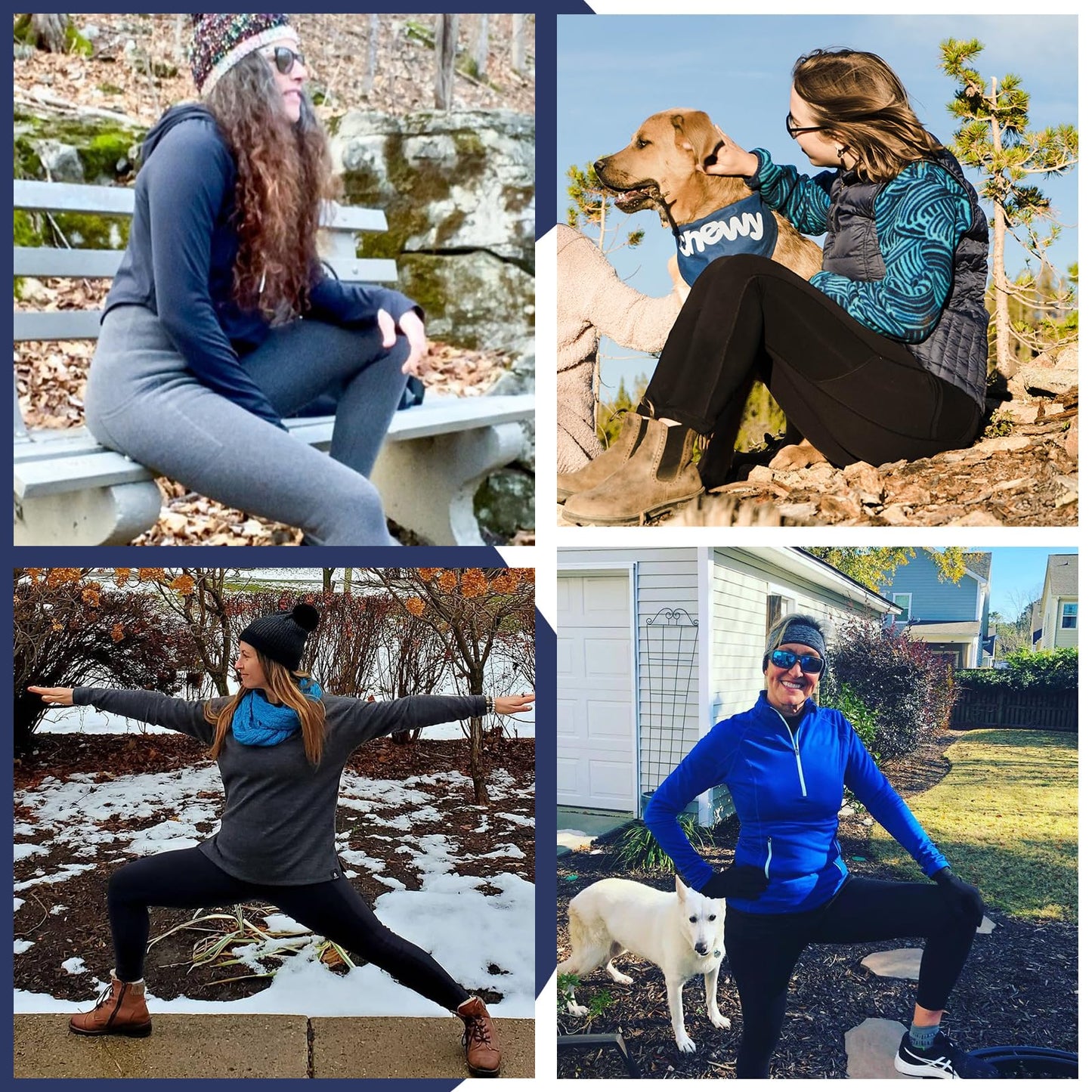 Thermo Leggings for Women – Winter High-Waisted Fleece Lined Sports Leggings