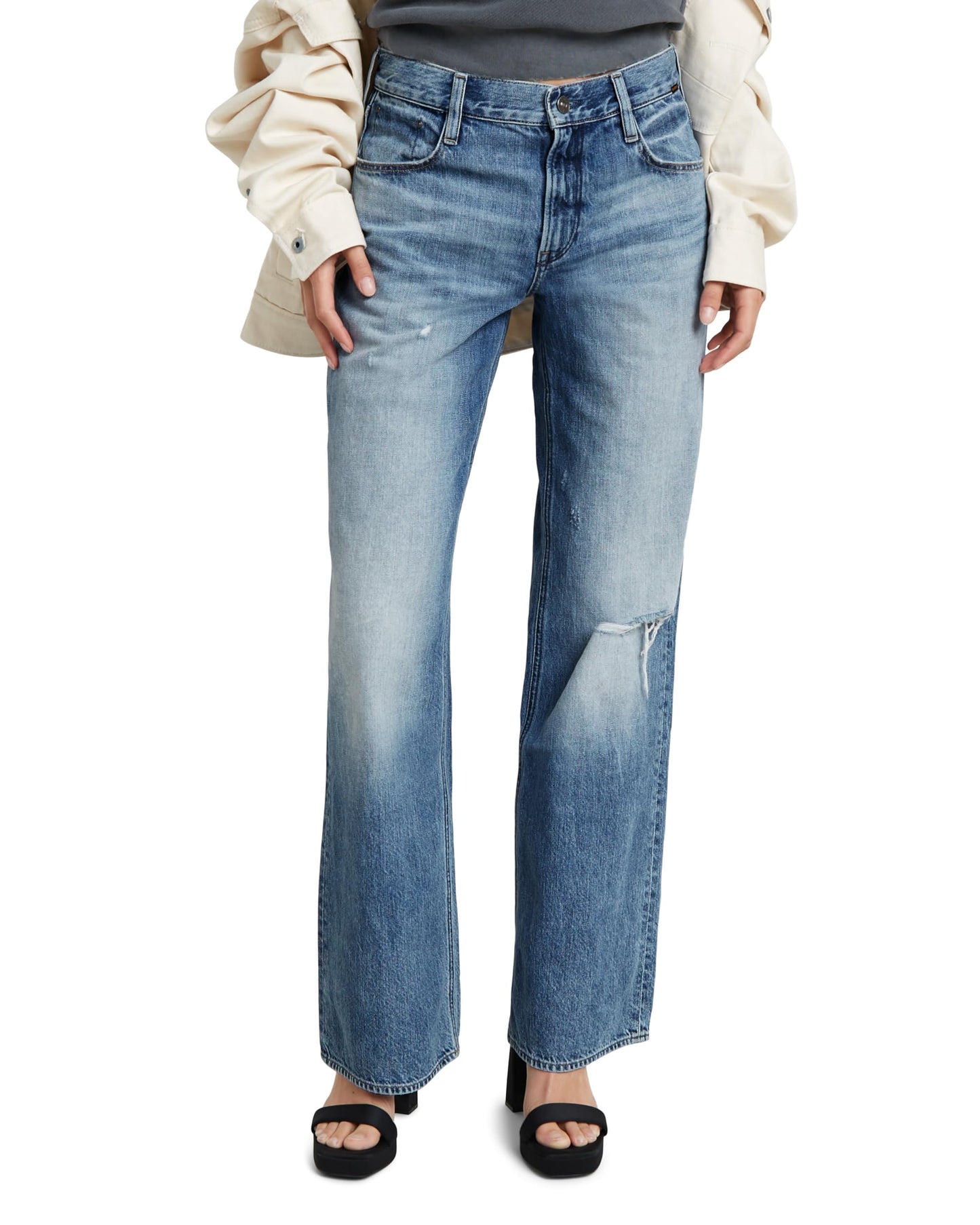 G-STAR Women’s Judee Low Waist Loose Jeans
