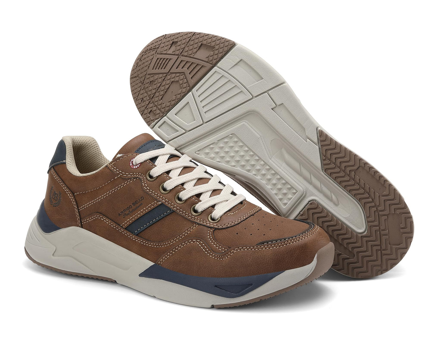 ARRIGO BELLO Men’s Lightweight Sneakers – Breathable Walking & Outdoor Sports Shoes