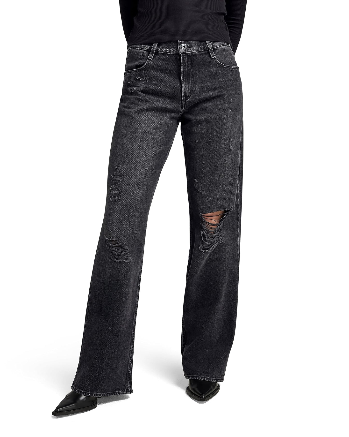 G-STAR Women’s Judee Low Waist Loose Jeans