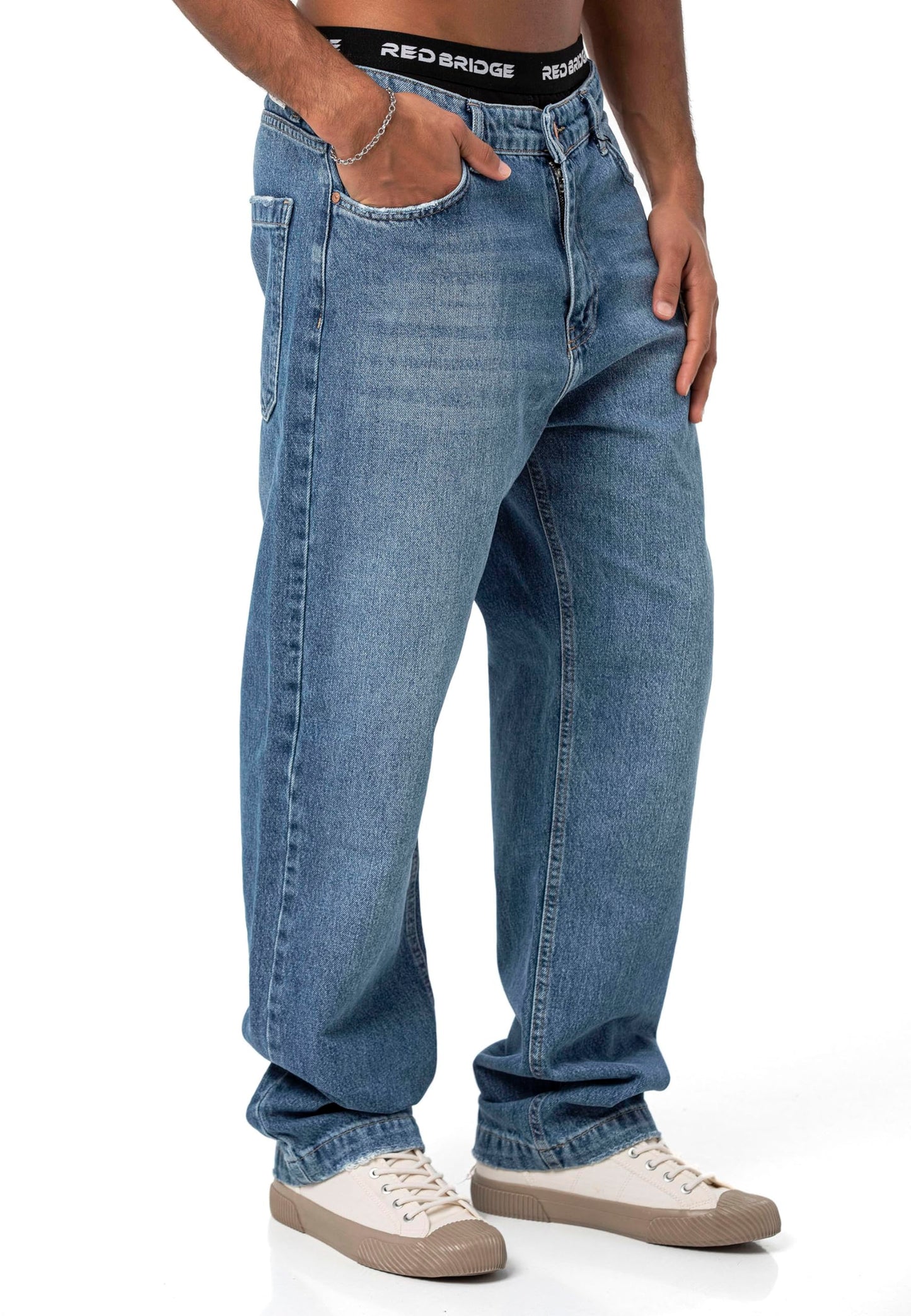 Men’s Baggy Jeans – Wide-Leg Denim Pants