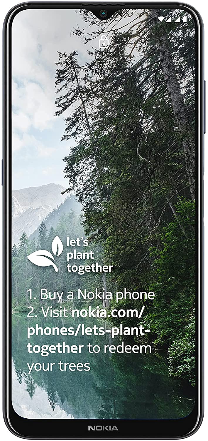 Nokia G20 Smartphone, 6.5" HD+ Display, 48MP Quad Camera