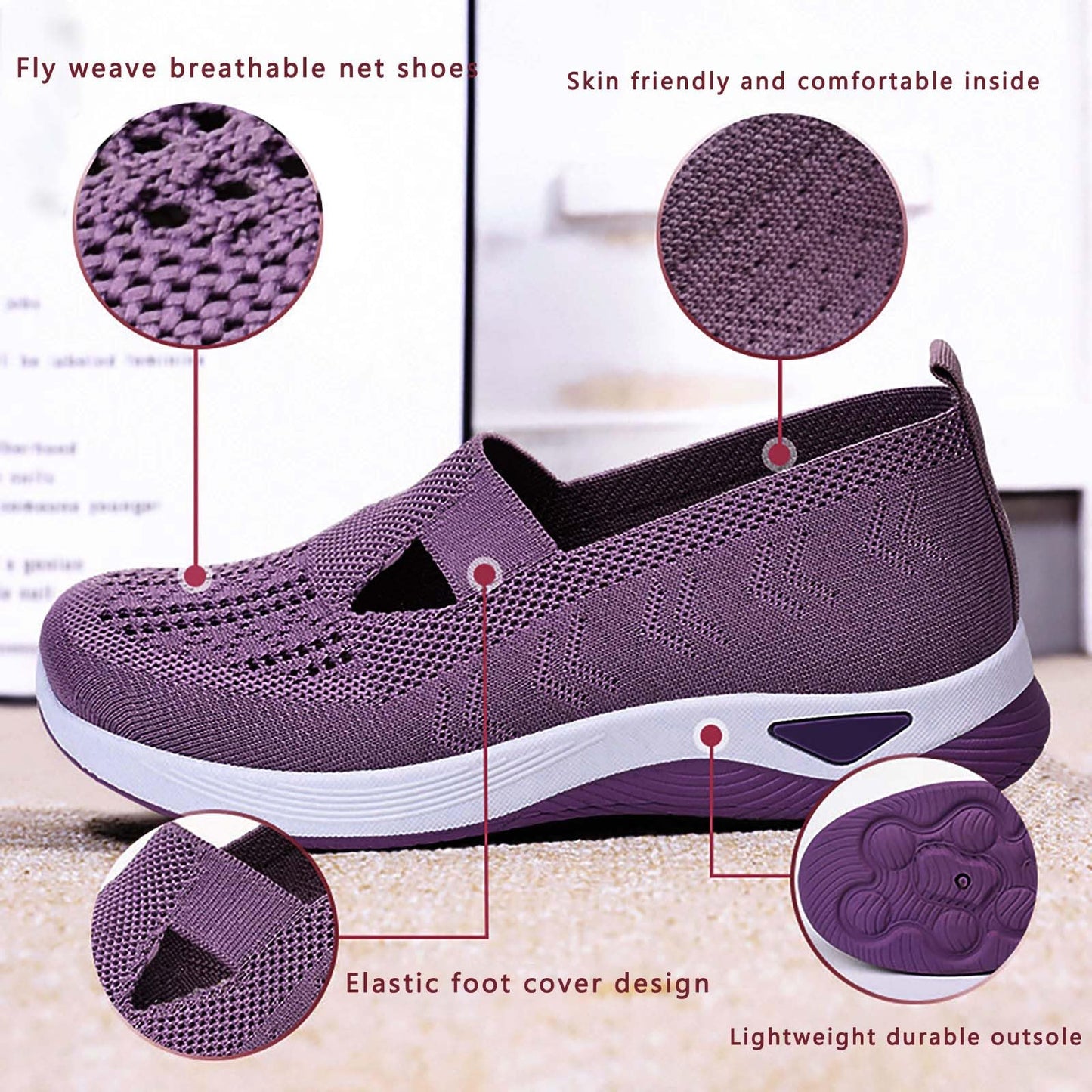 Orthopedic Shoes for Women – Wide H Walking Sneakers