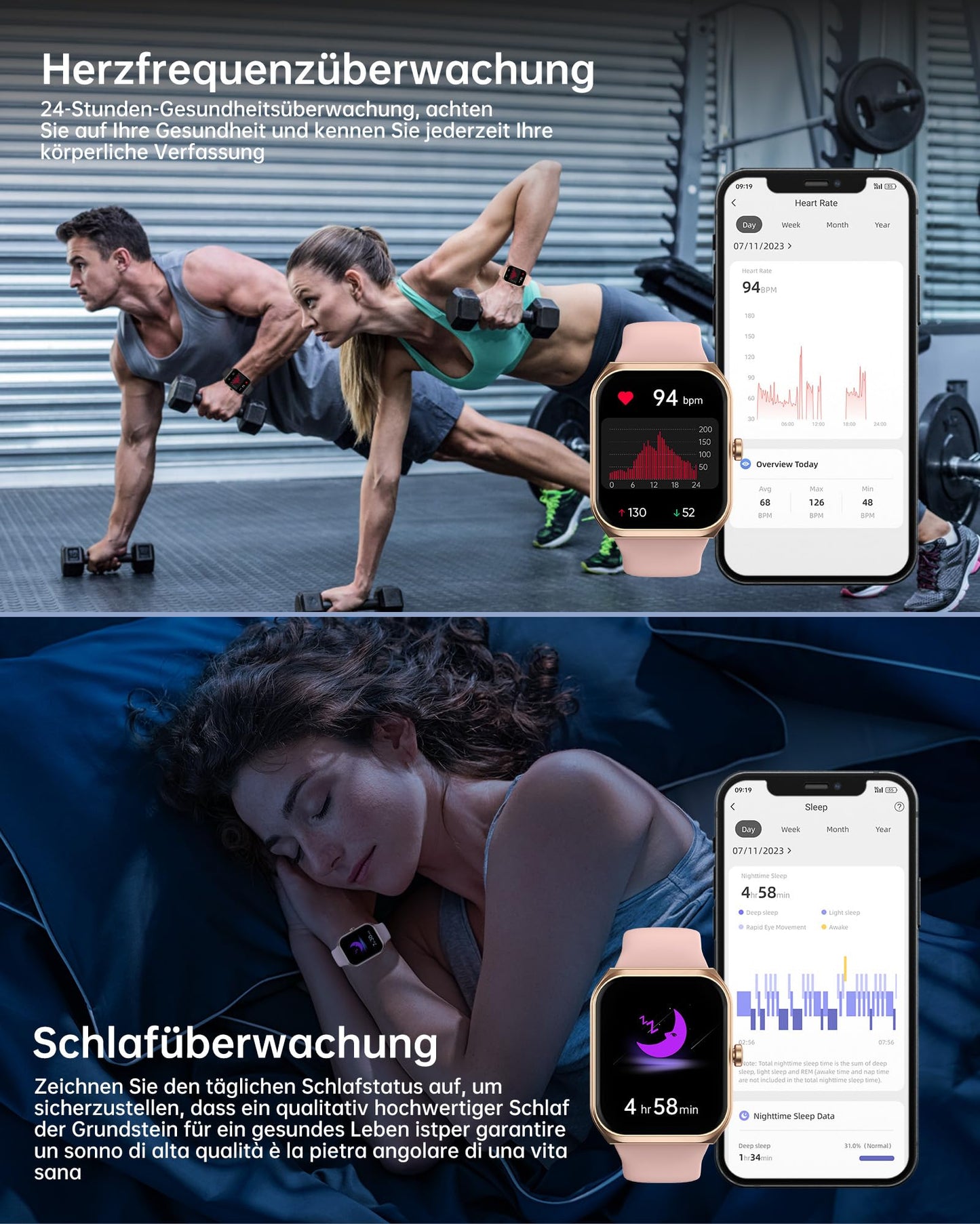 TUYOMA Smartwatch Herren mit Telefonfunktion - 1.91" Smart Watch IP68 Wasserdicht,24h Herzfrequenz, SpO2, Schlafmonitor,SchrittzäHler,112+ Sportarten,Spiele,Kompatibel mit Android IOS