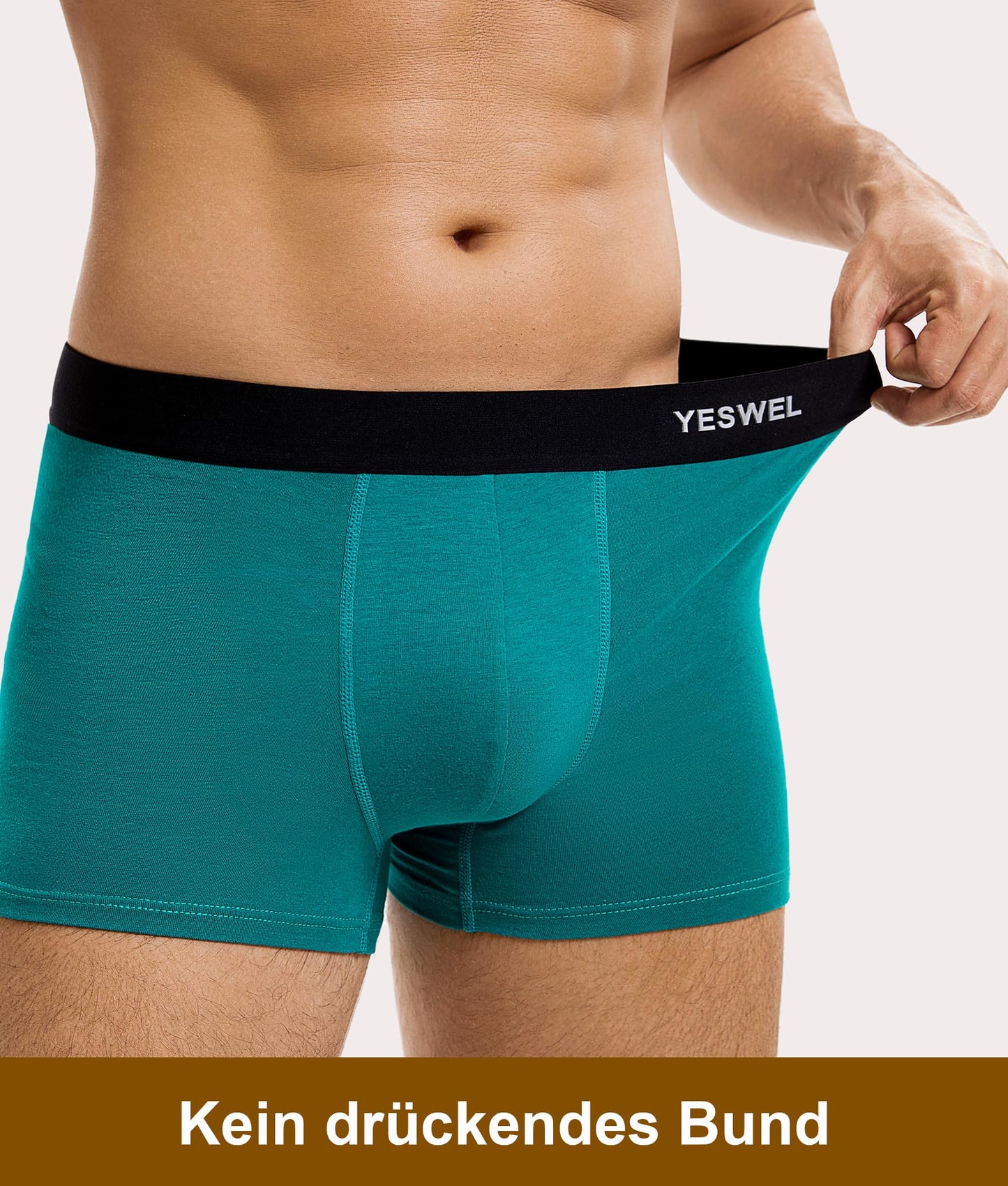YESWEL Men’s Boxer Shorts 10-Pack