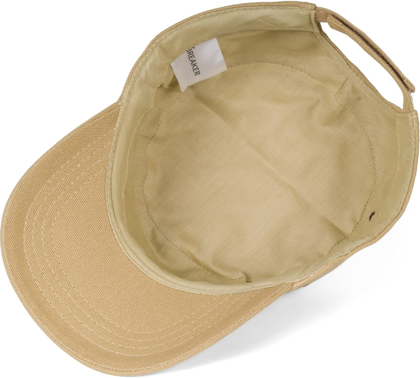 styleBREAKER Unisex Cap im Military-Stil aus robustem Baumwoll-Canvas, Klettverschluss verstellbar 04023020