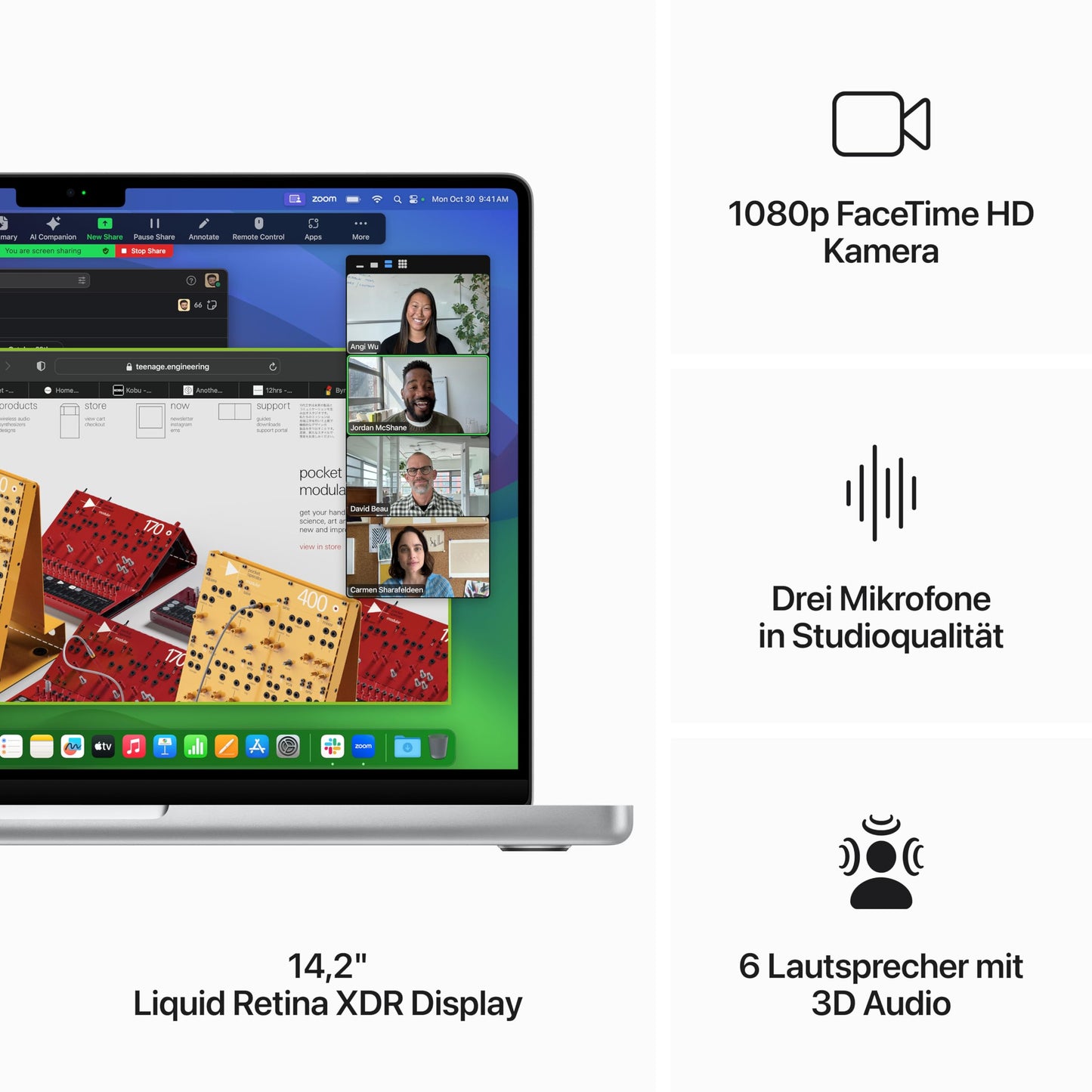 Apple MacBook Pro 2023 – 14.2" Liquid Retina XDR Display, M3 Chip