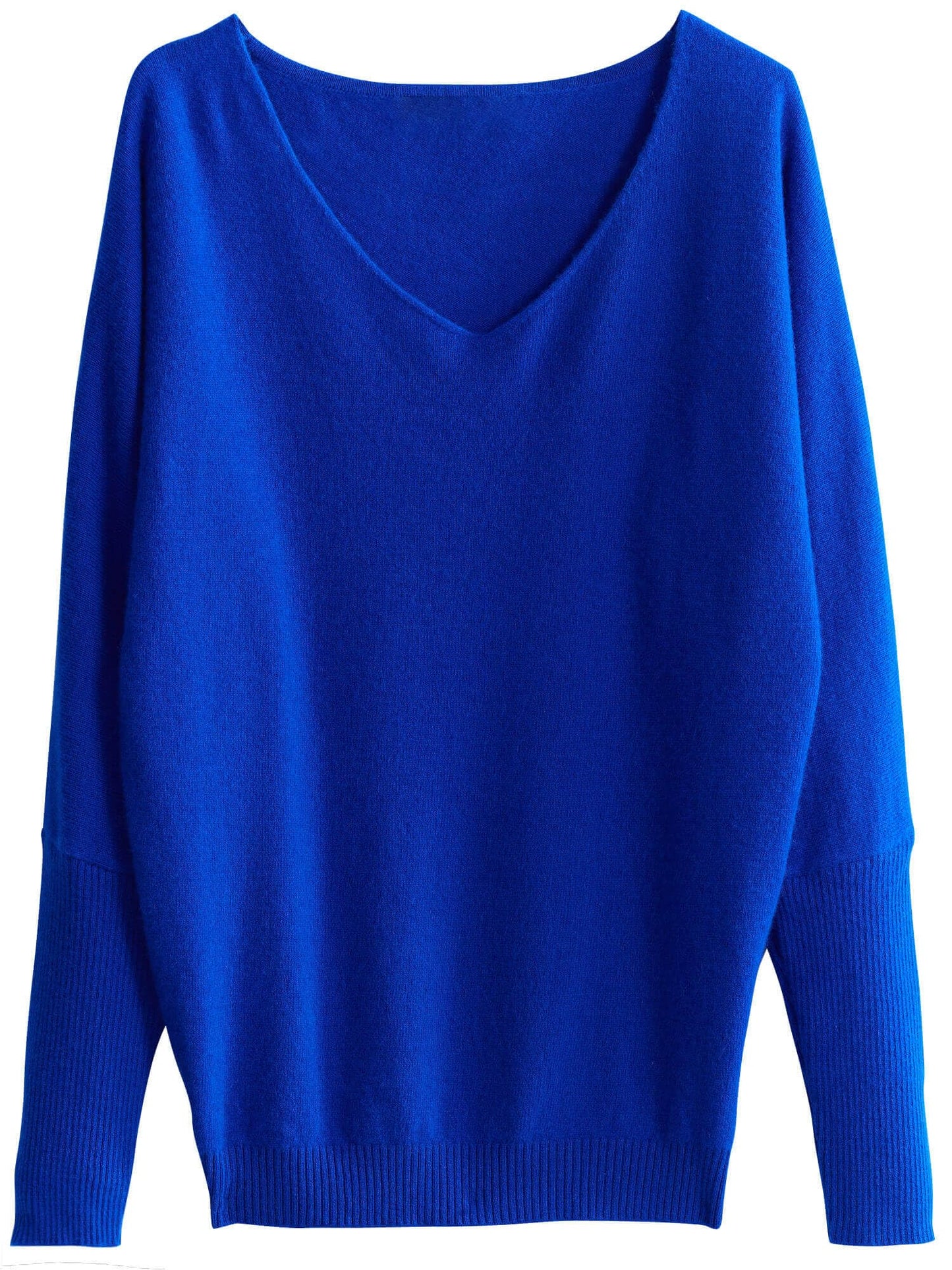 Chanyarn Women’s 100% Merino Wool Sweater – Soft V-Neck Oversized Pullover