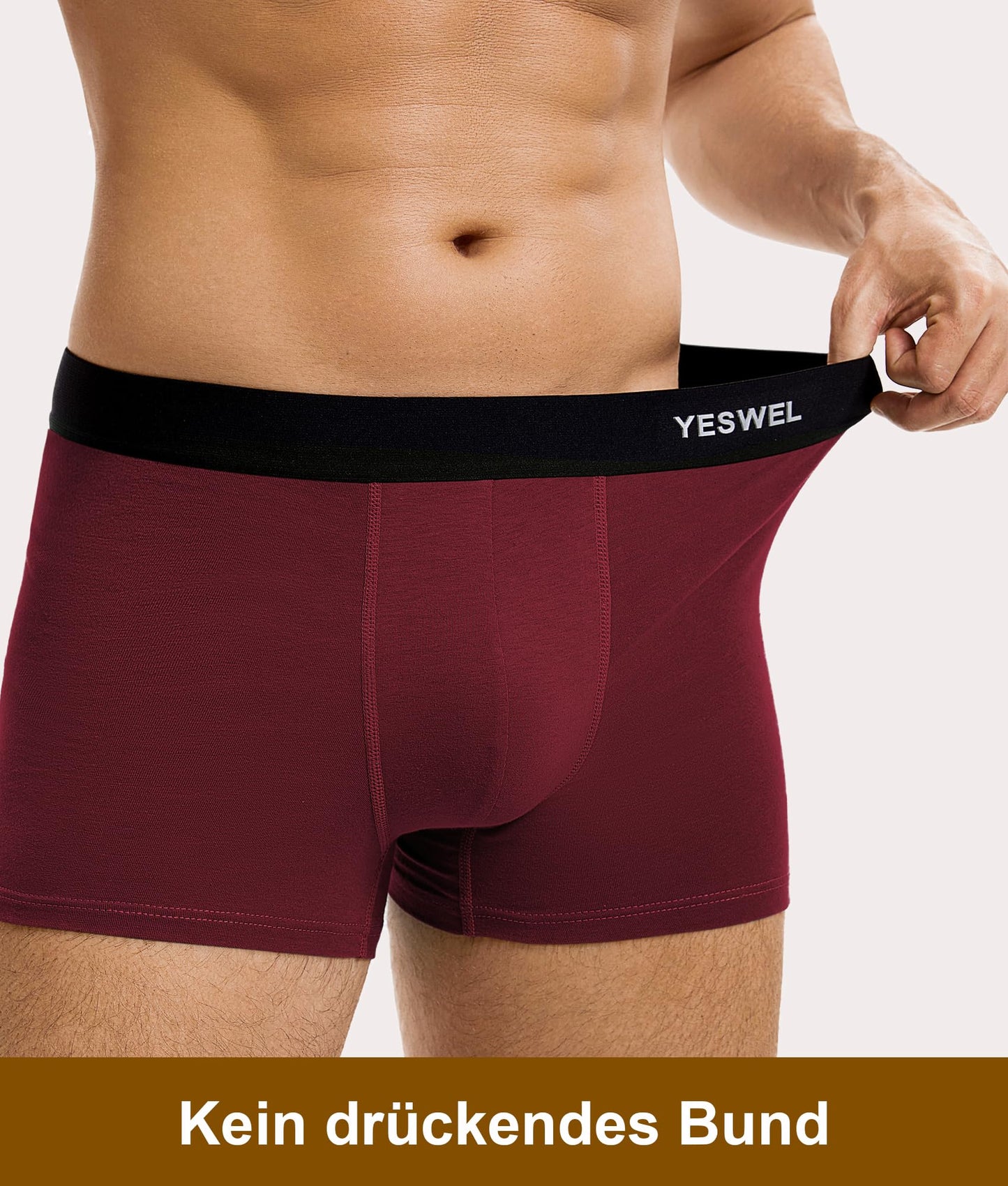 YESWEL Men’s Boxer Shorts 10-Pack