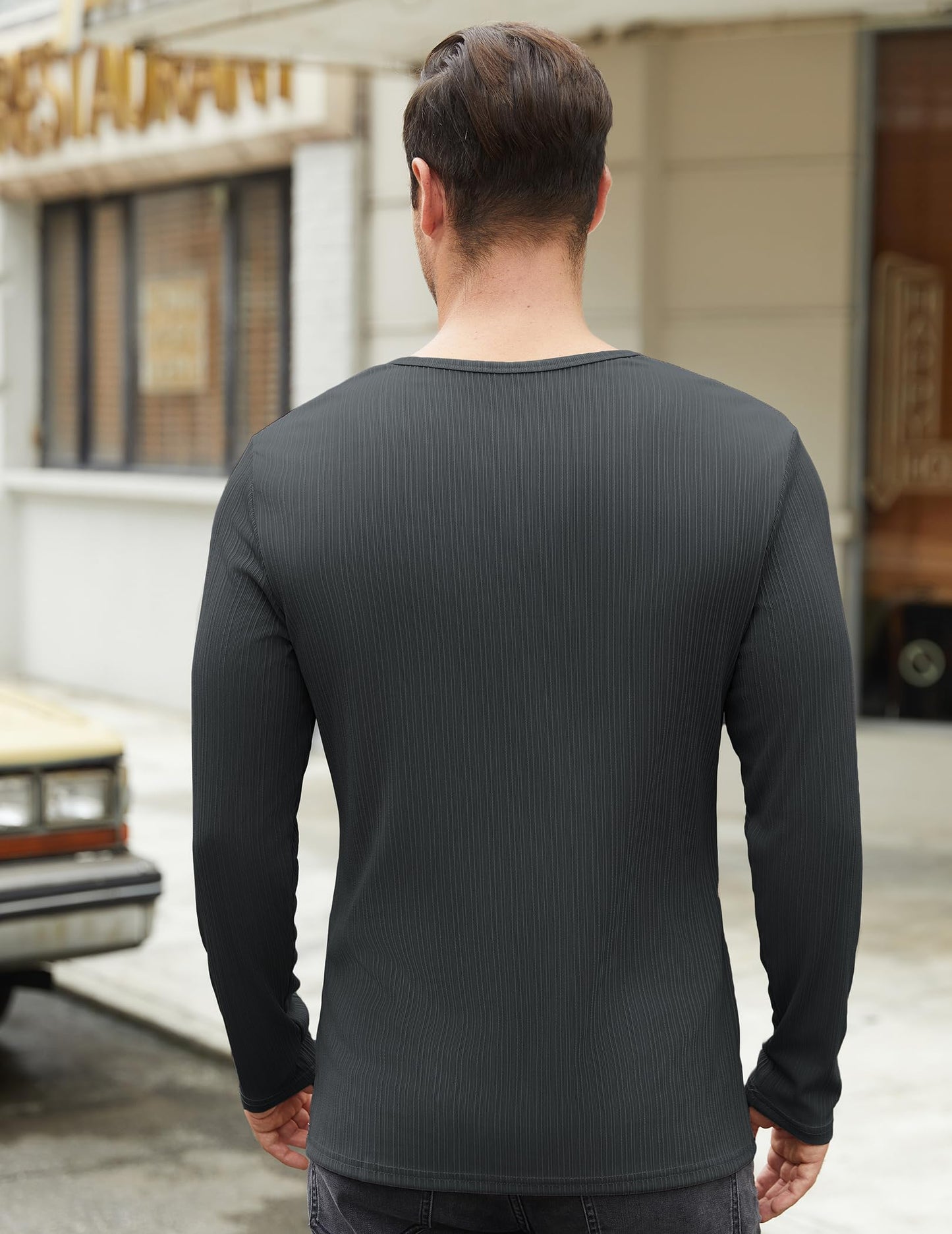 COOFANDY Men’s Long Sleeve T-Shirt
