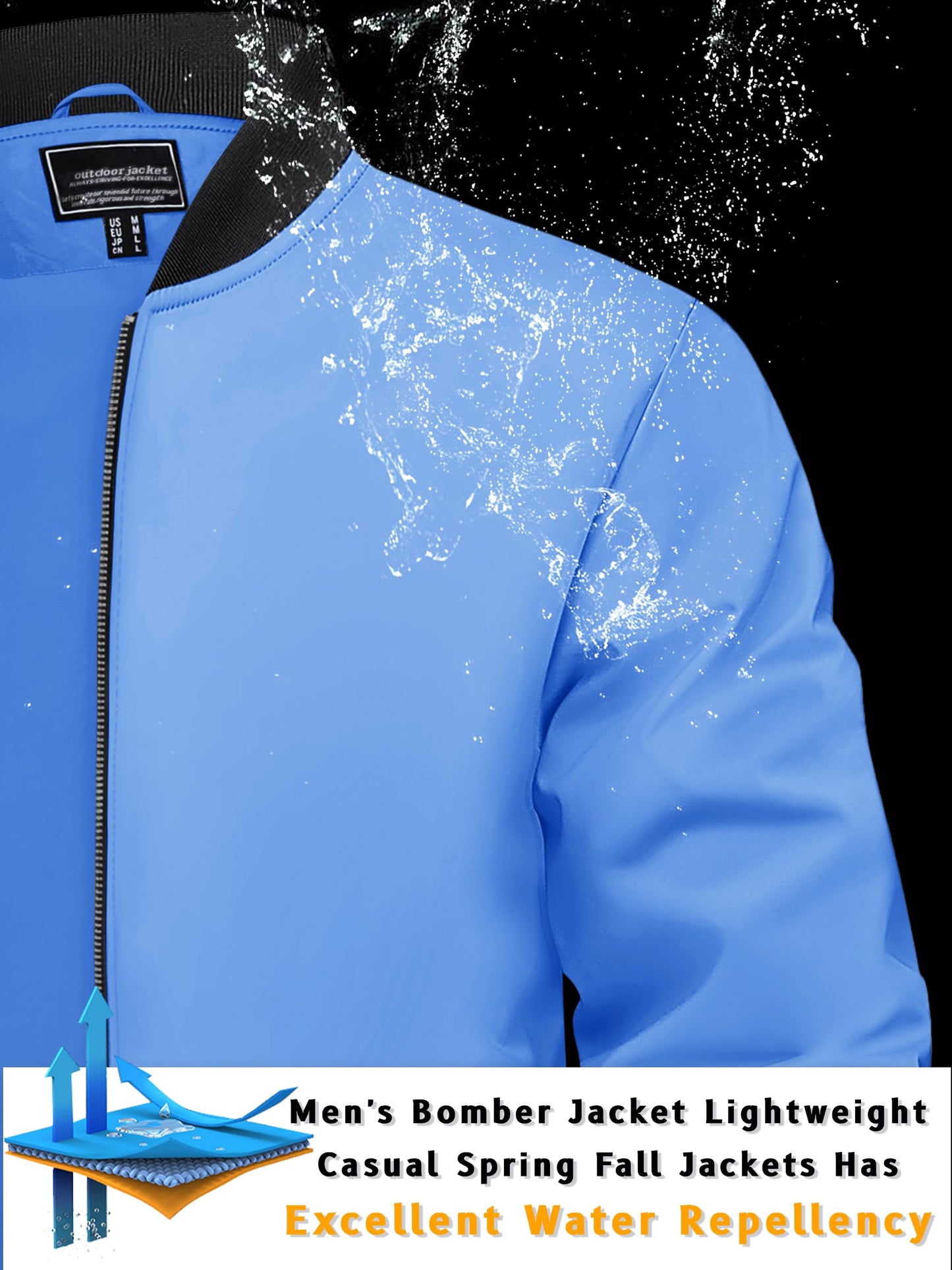 TACVASEN Men’s Bomber Jacket