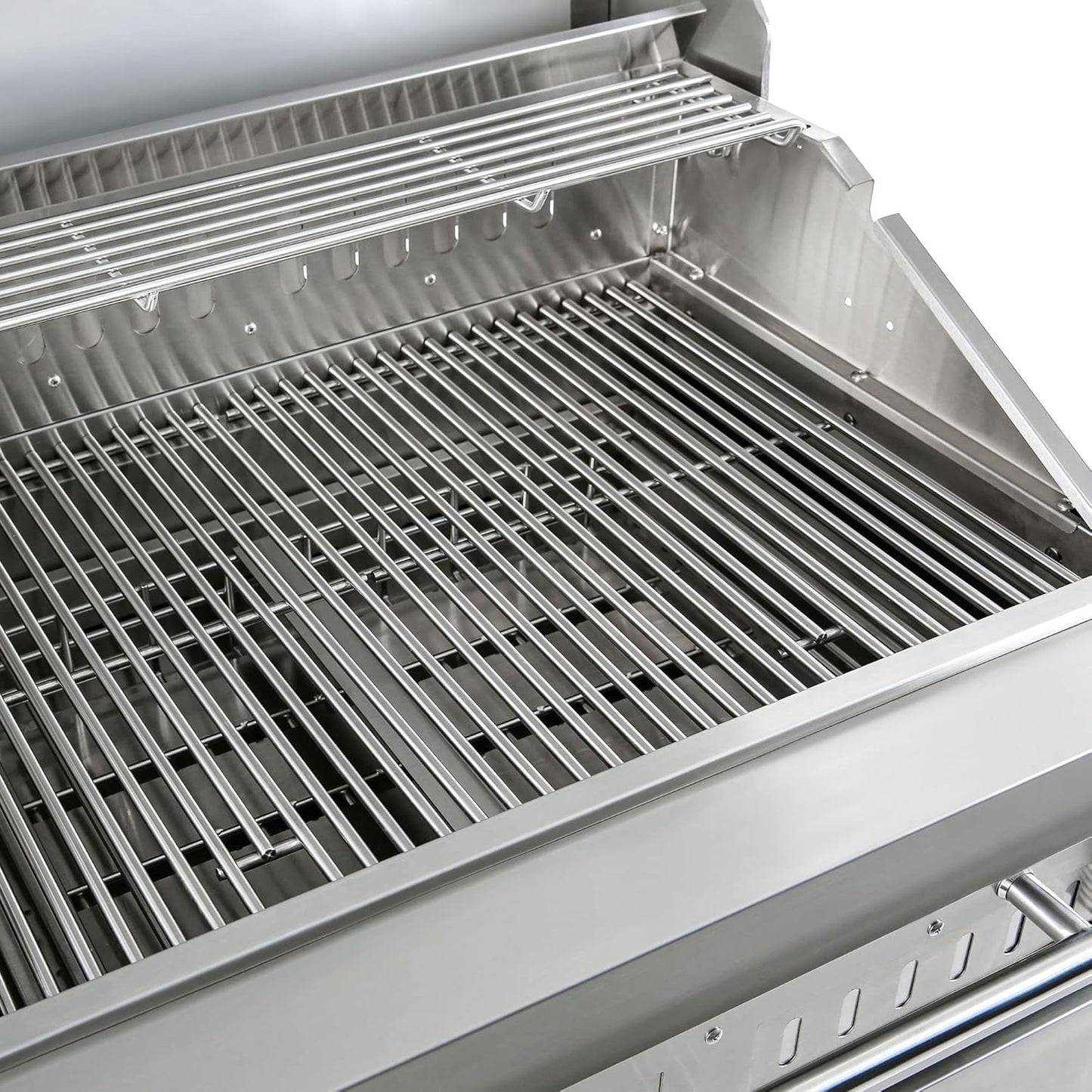 Mayer Barbecue BRENNA charcoal grill MKG-400 Premium, extension module for outdoor kitchens, V2A stainless steel, grill area 70 x 45 cm, 81 x 58 x 119.5 cm