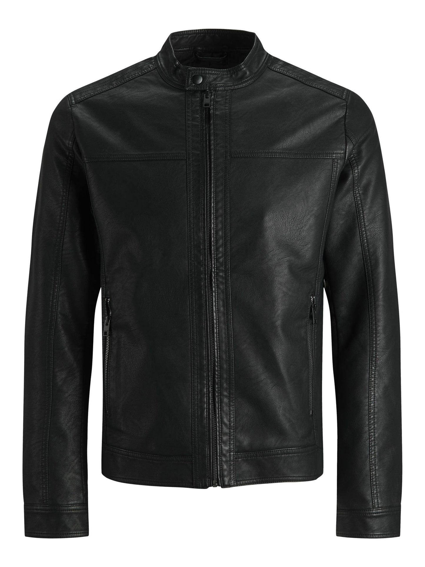 JACK & JONES Men's Faux Leather Jacket