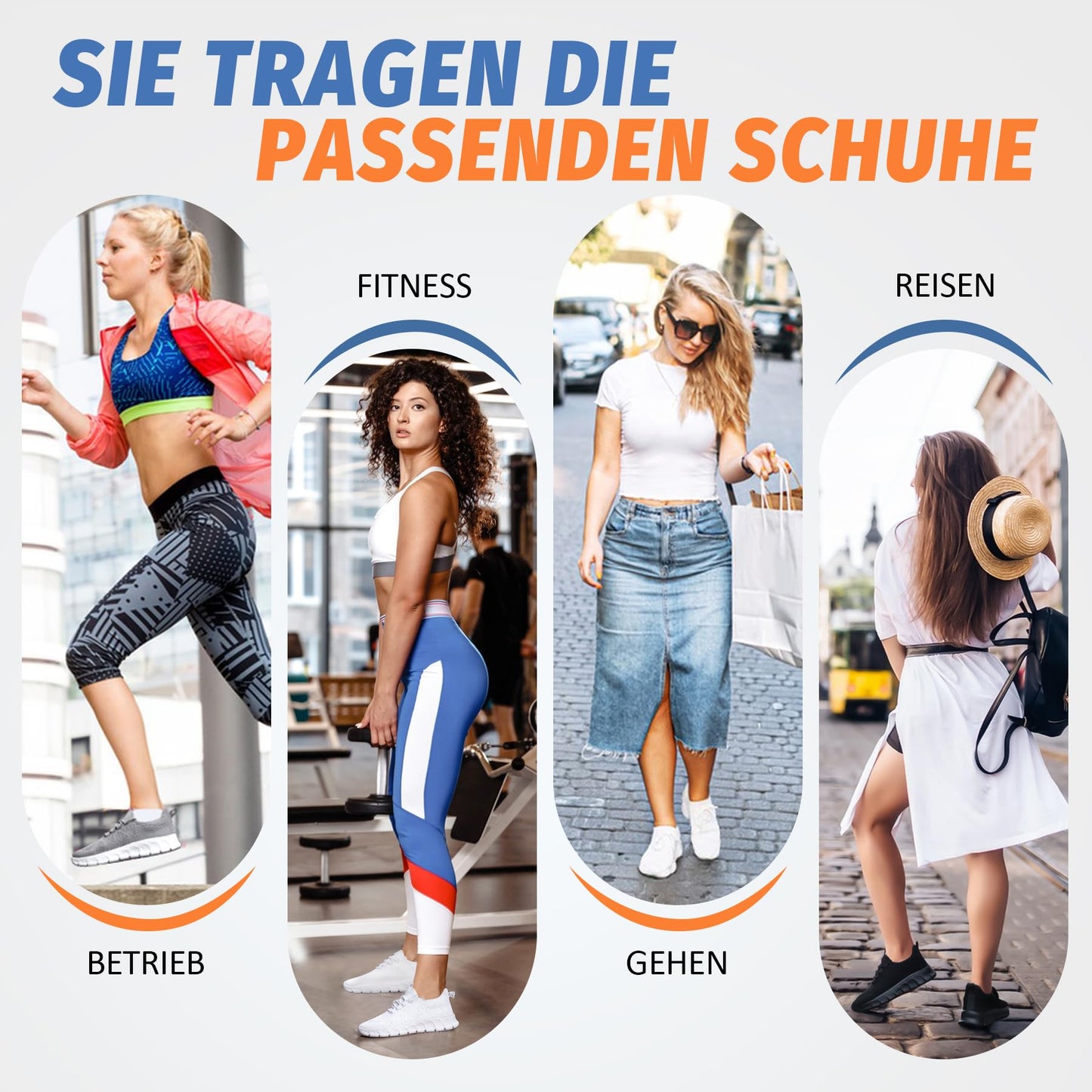 Women's Running Shoes – Lightweight Breathable Sneakers