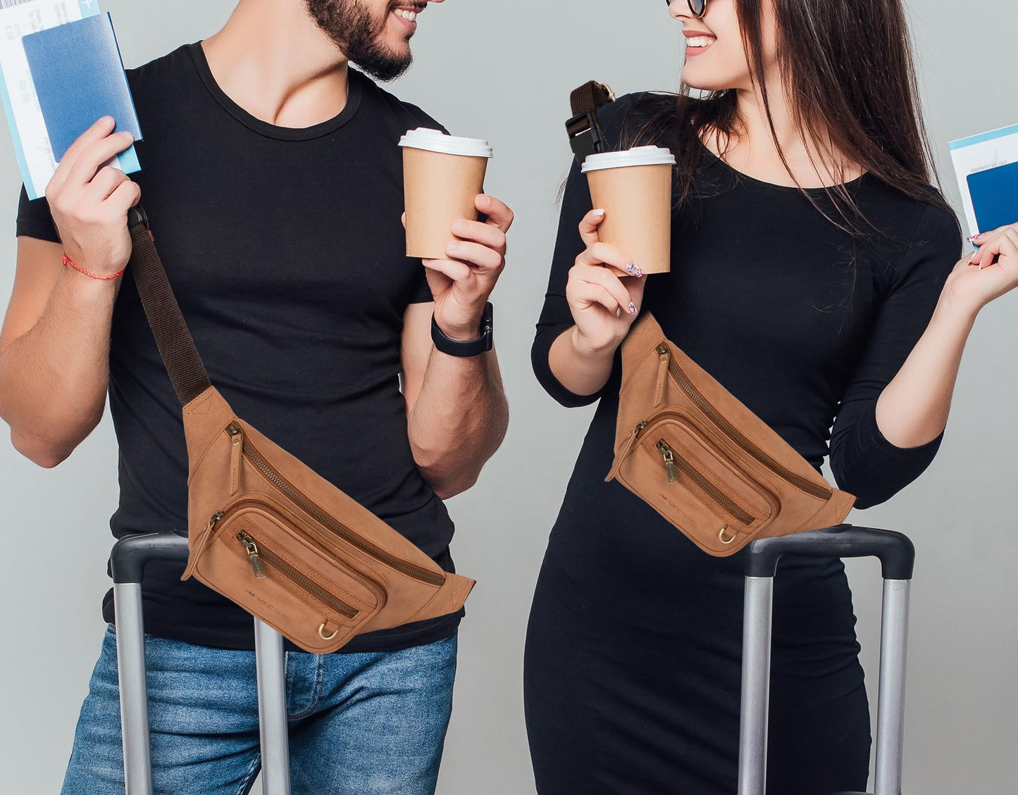 Marc Peter® Varadero Leather Waist Bag