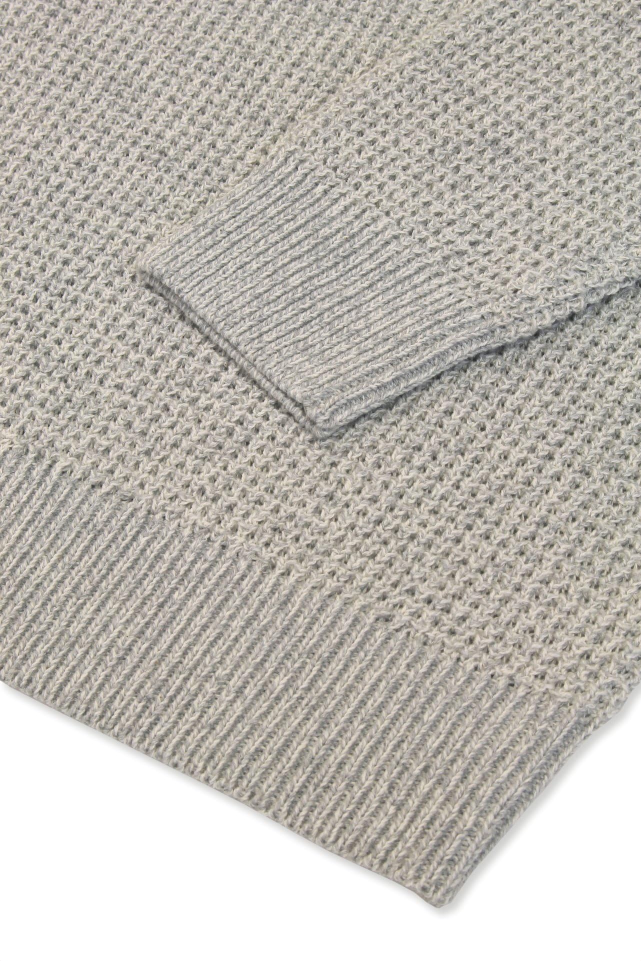Xact Men’s Waffle Knit Crewneck Sweater – Classic Midweight Pullover