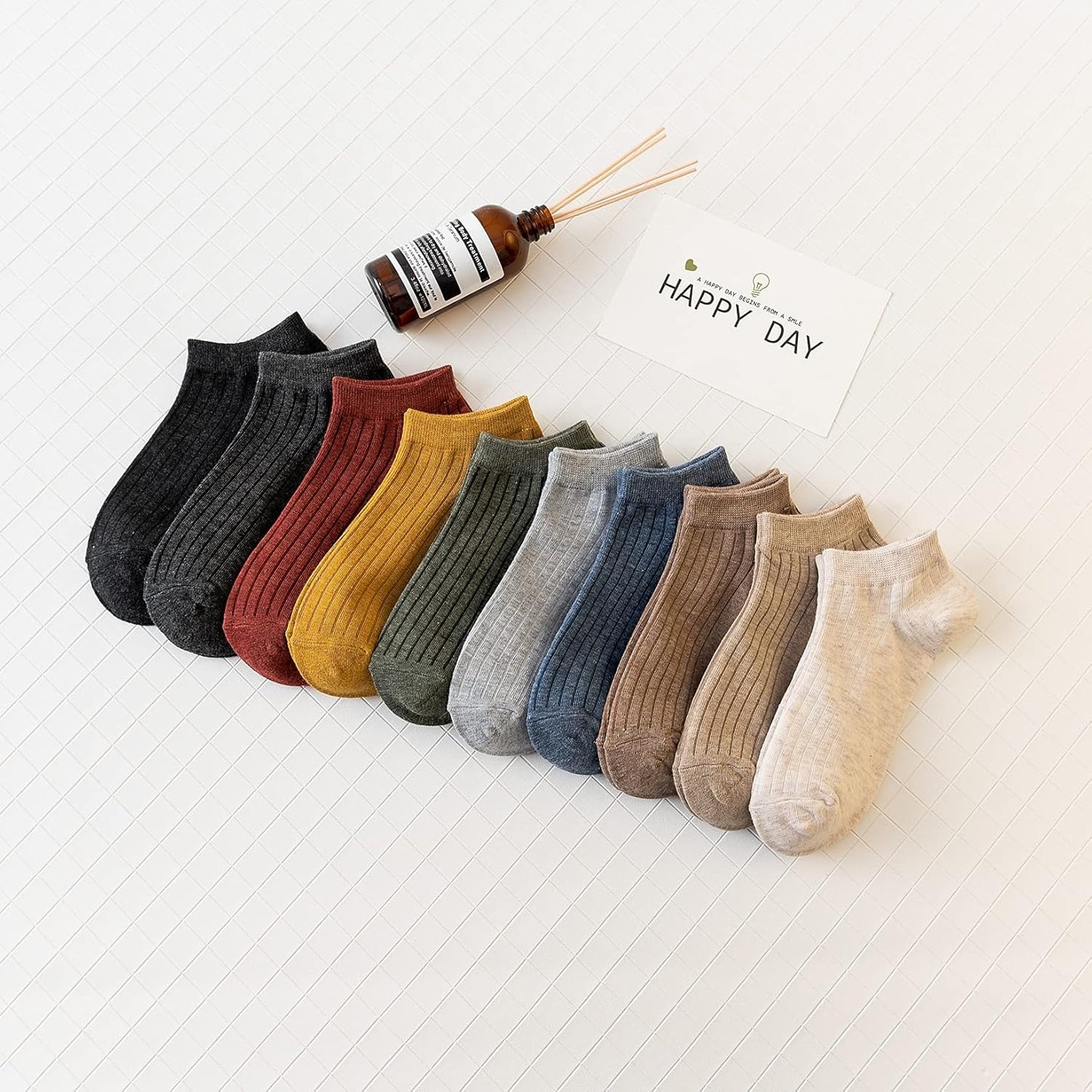 10 Pairs Women's Sneaker Socks – Cotton Low Cut Ankle Socks