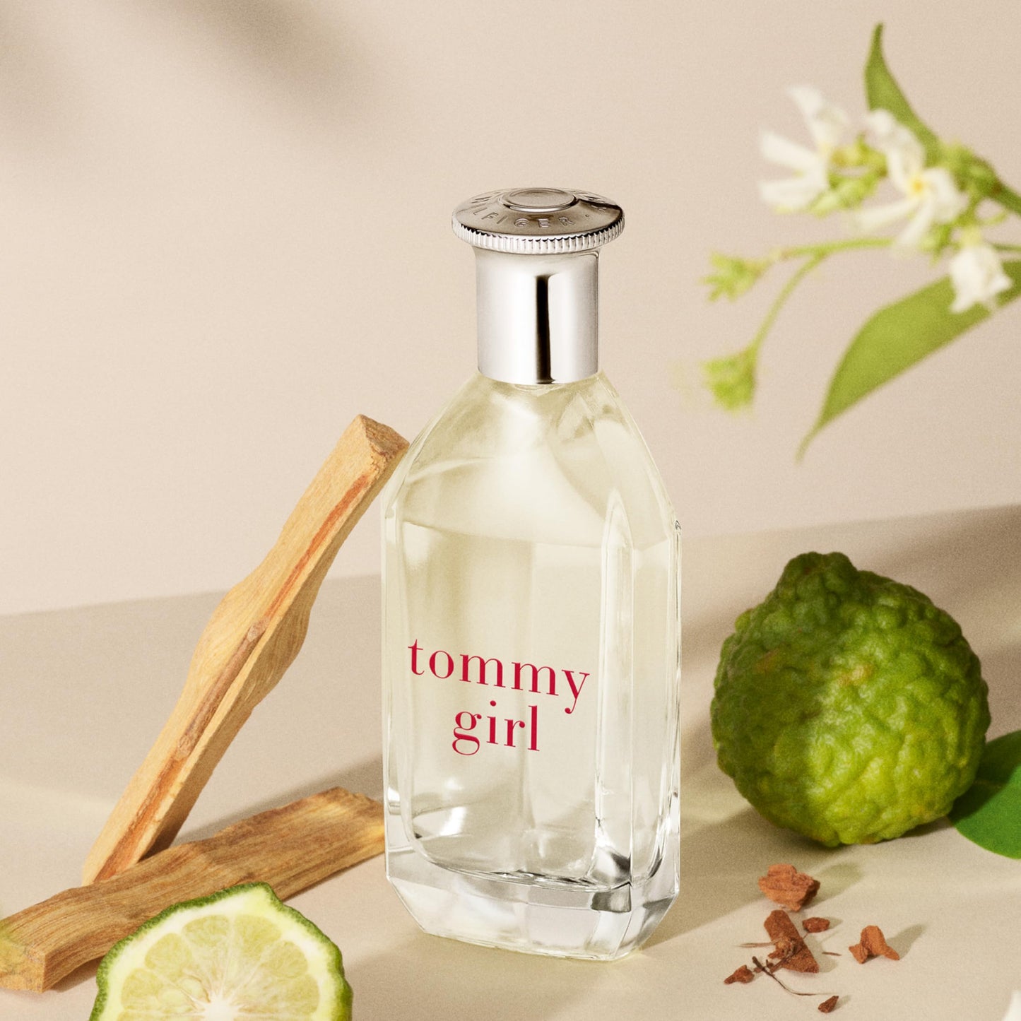 Tommy Hilfiger – Tommy Girl Eau de Toilette Parfüm Damen – Frischer blumiger Duft mit fruchtigen Noten – Transparenter Glasflakon