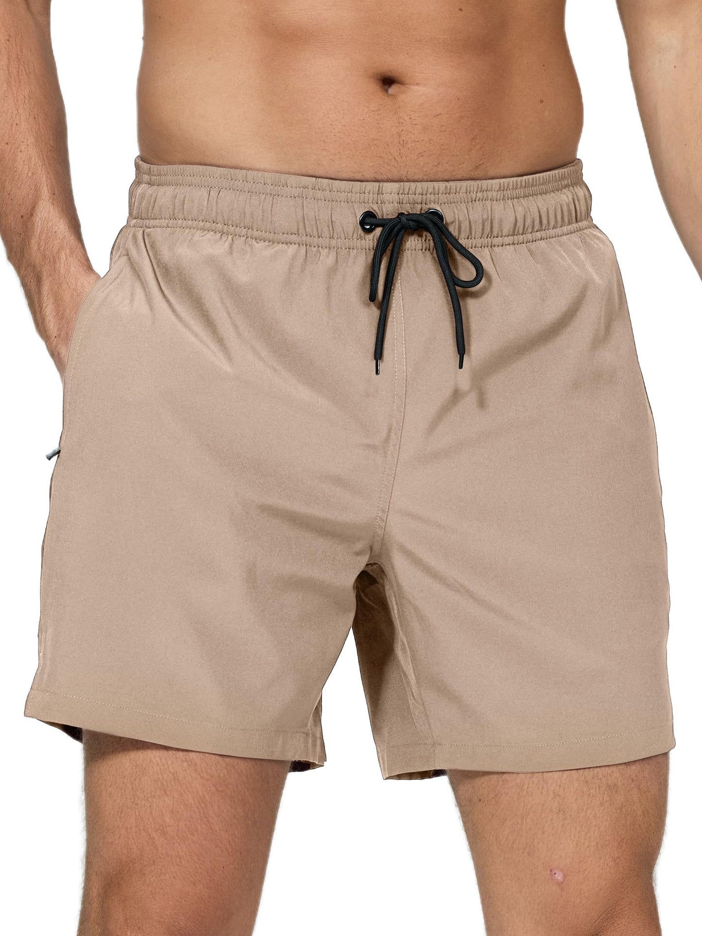 Arcweg Men’s Swim Shorts – Quick-Dry Water-Resistant Training Shorts