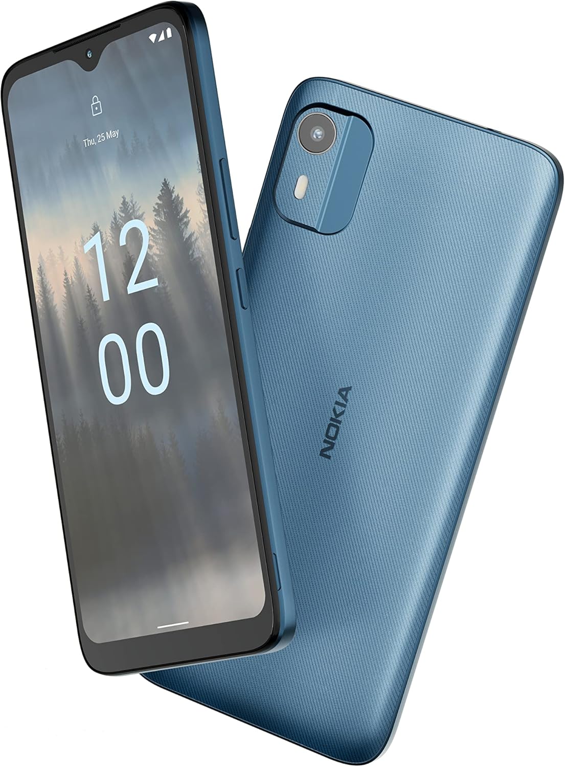 Nokia C12 Smartphone, 6.3" HD+ Display, 64GB Storage, Android 12