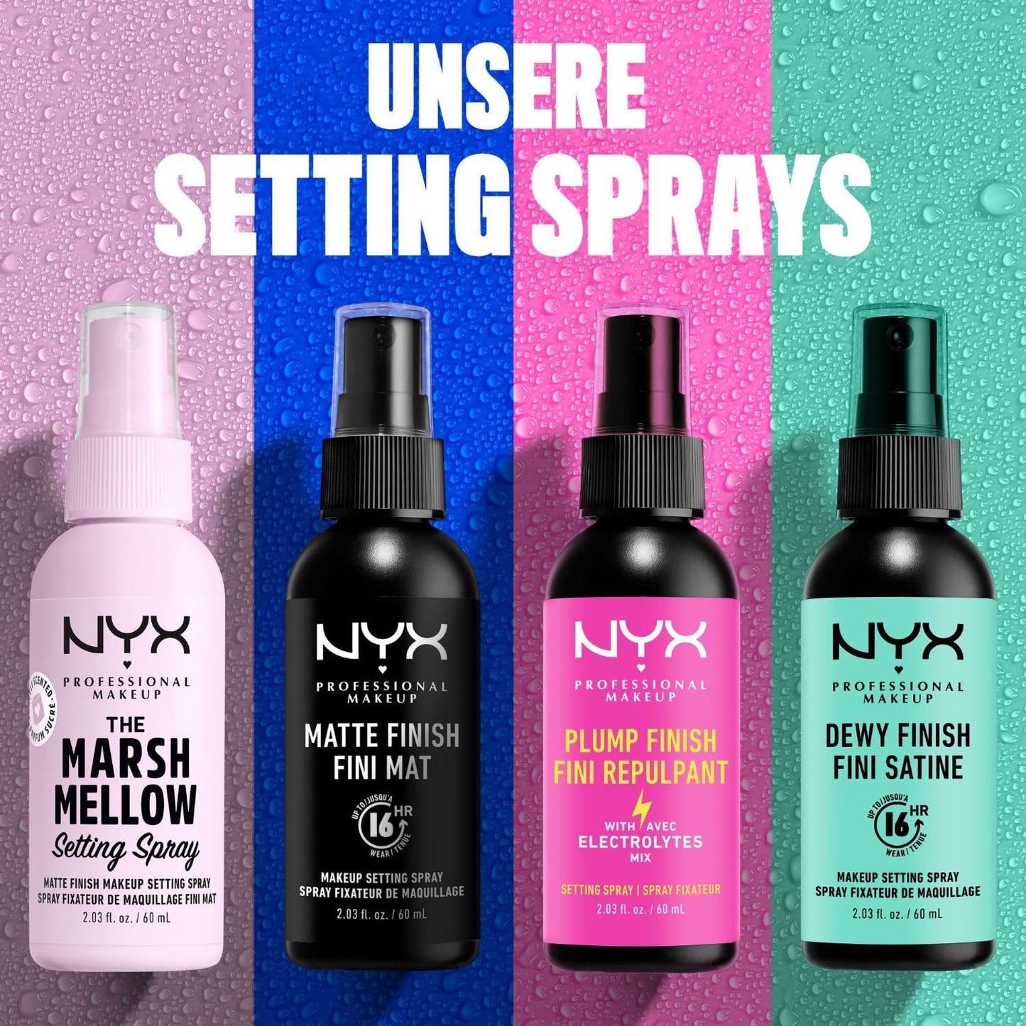 NYX Professional Makeup Setting Spray – Dewy Finish