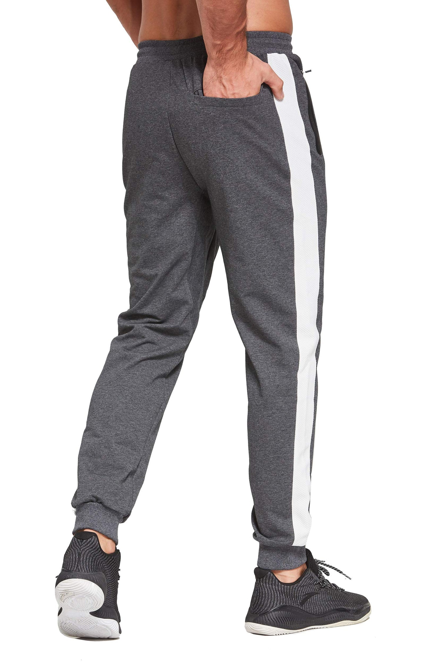 Tansozer Men’s Jogging Pants – Cotton Fitness Trousers