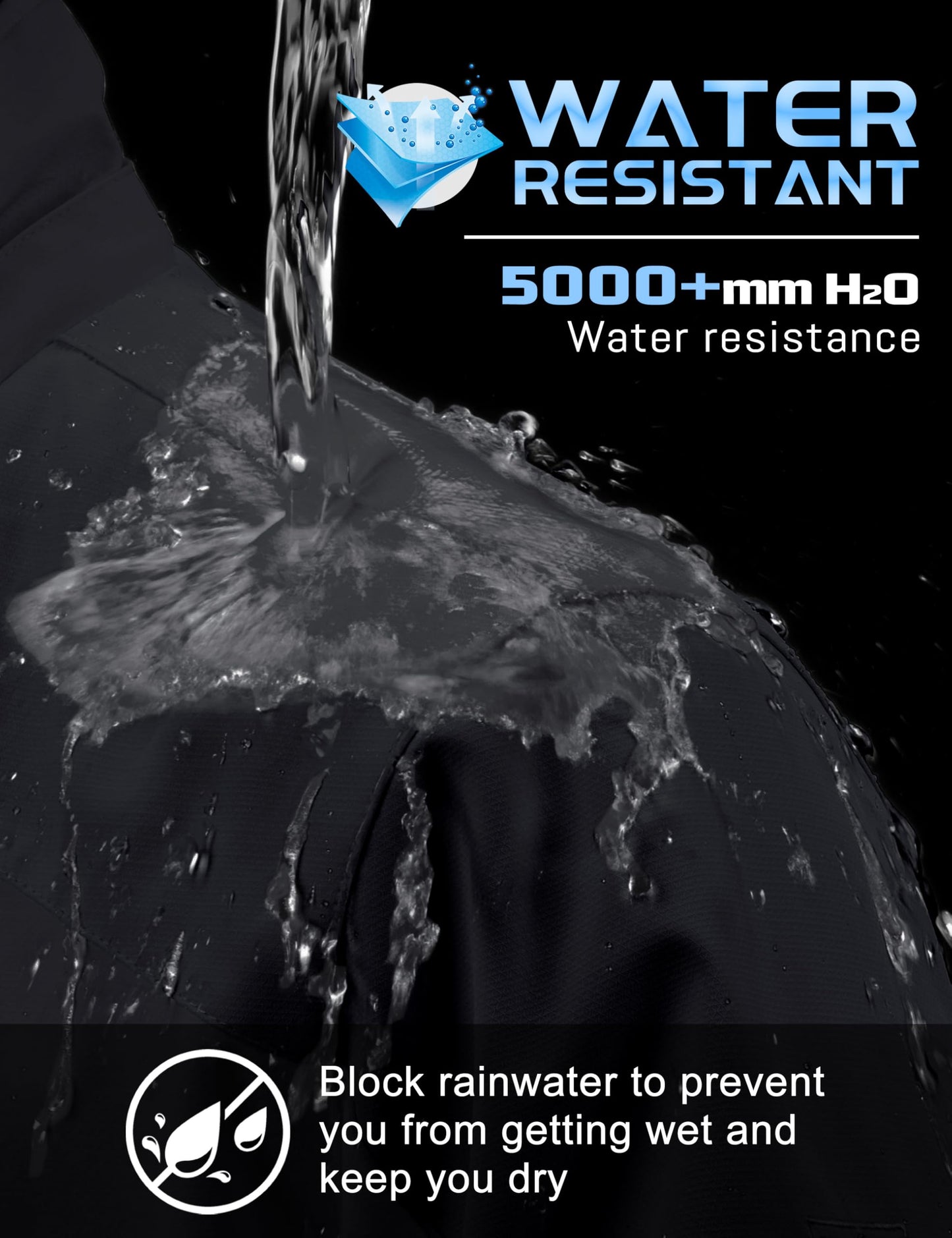 Men’s Outdoor Jacket – Lightweight Water-Resistant Hiking Coat