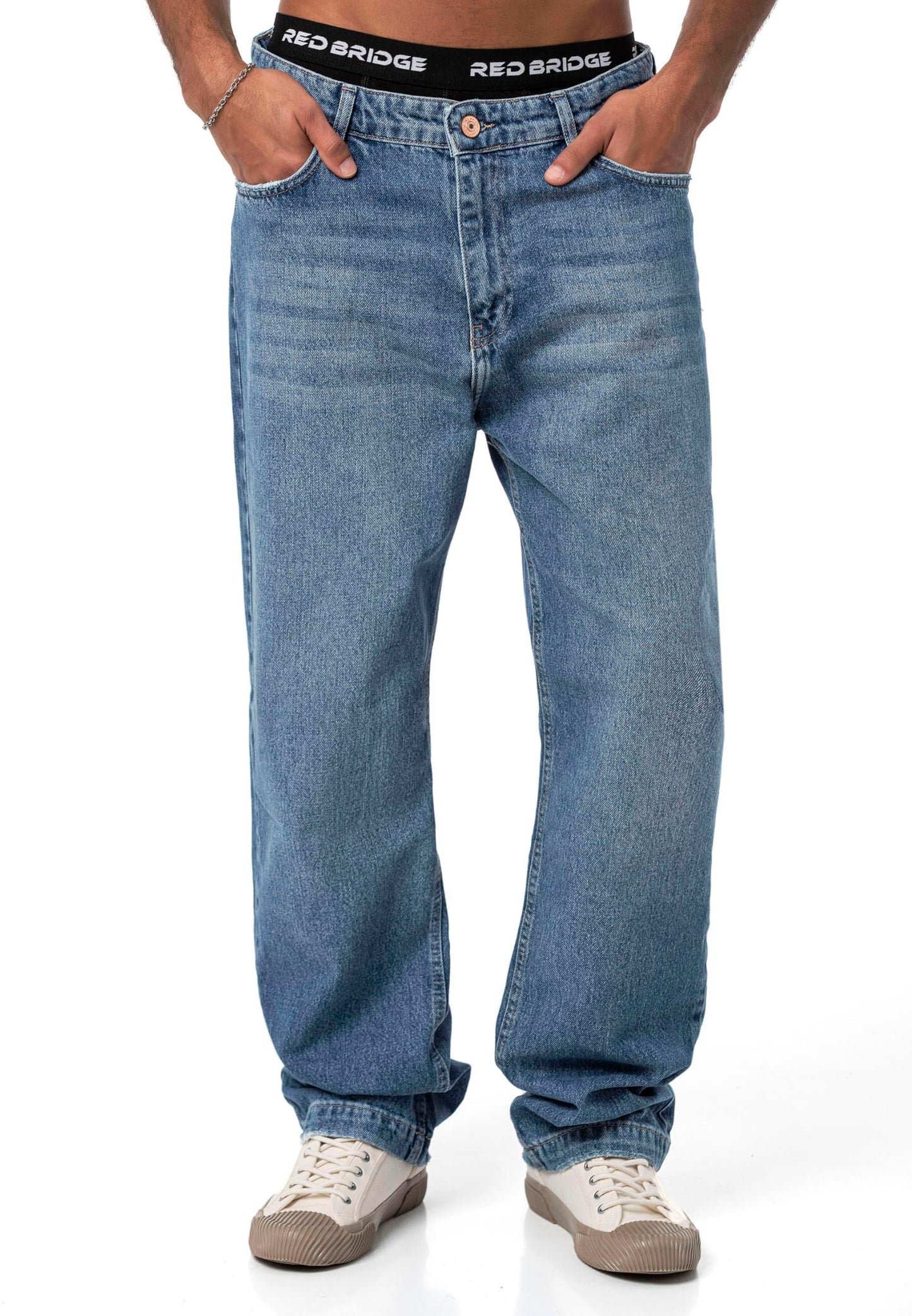 Men’s Baggy Jeans – Wide-Leg Denim Pants
