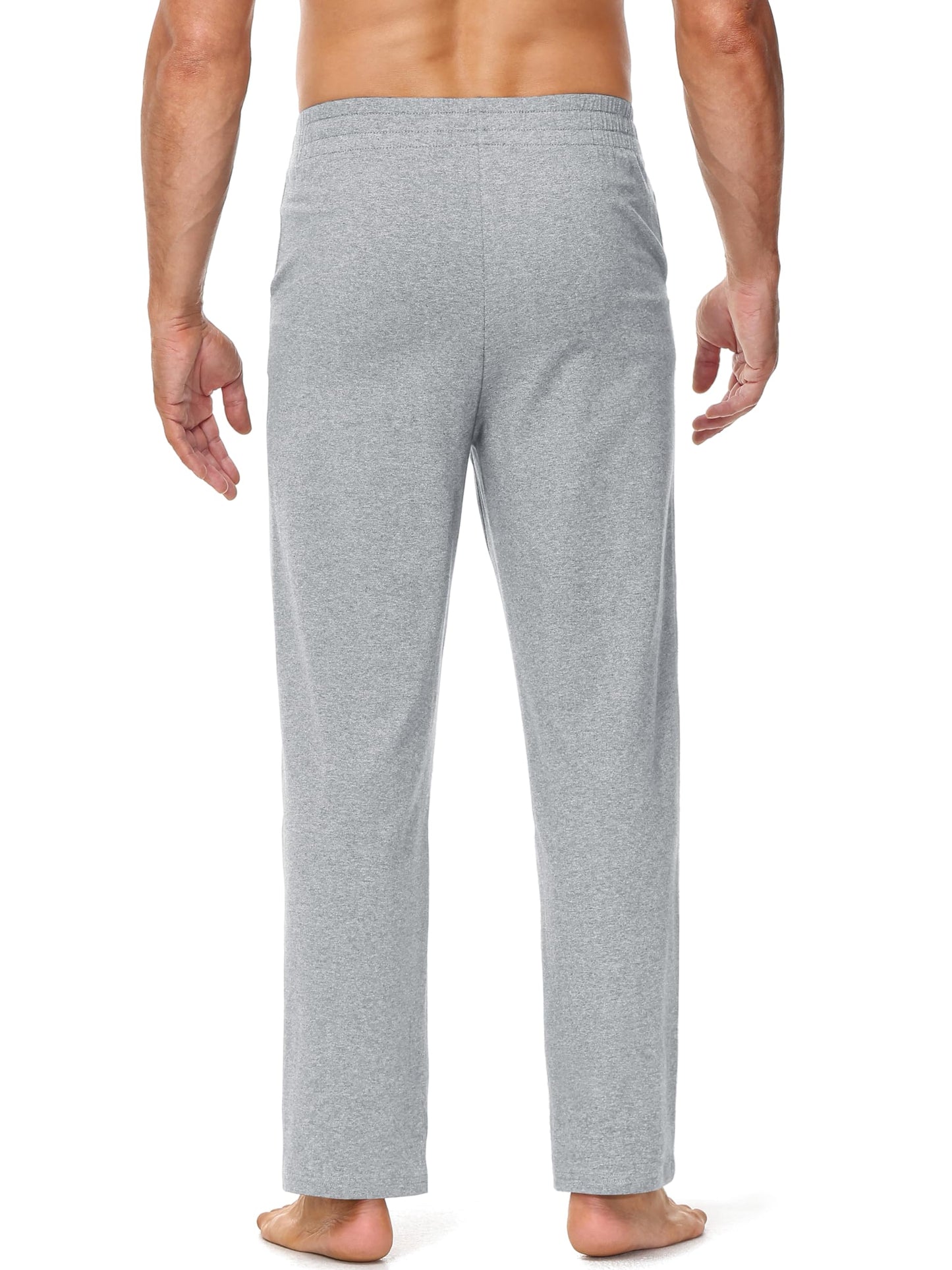 Butrends Men’s Cotton Joggers – Straight Leg Yoga & Training Pants