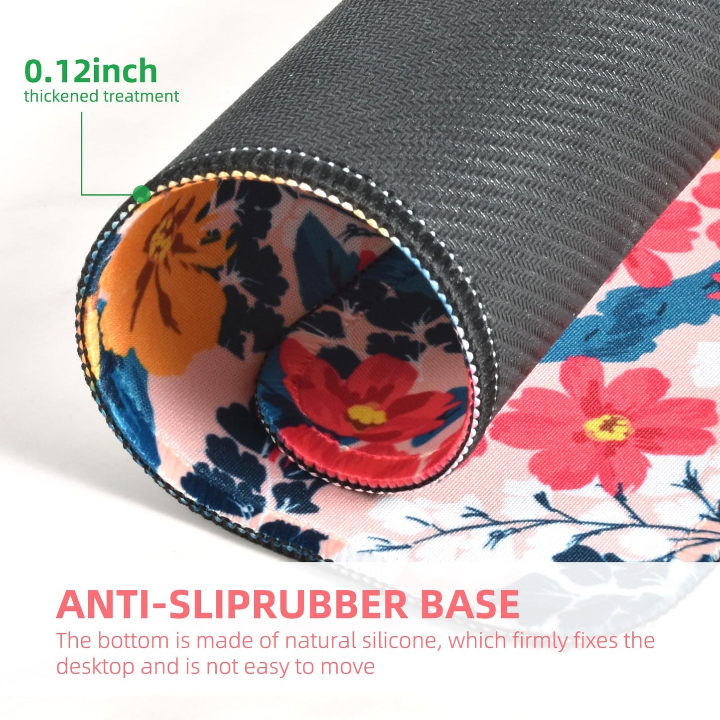 Ksriylm Mauspad,Quadratisches Niedliches Schwarzer Panther Mouse Pad,für Büro und Zuhause,Mousepad mit Motiv,wasserdichtes Mousepad,rutschfeste Gummiunterseite,Computer-Mauspads für kabellose Maus
