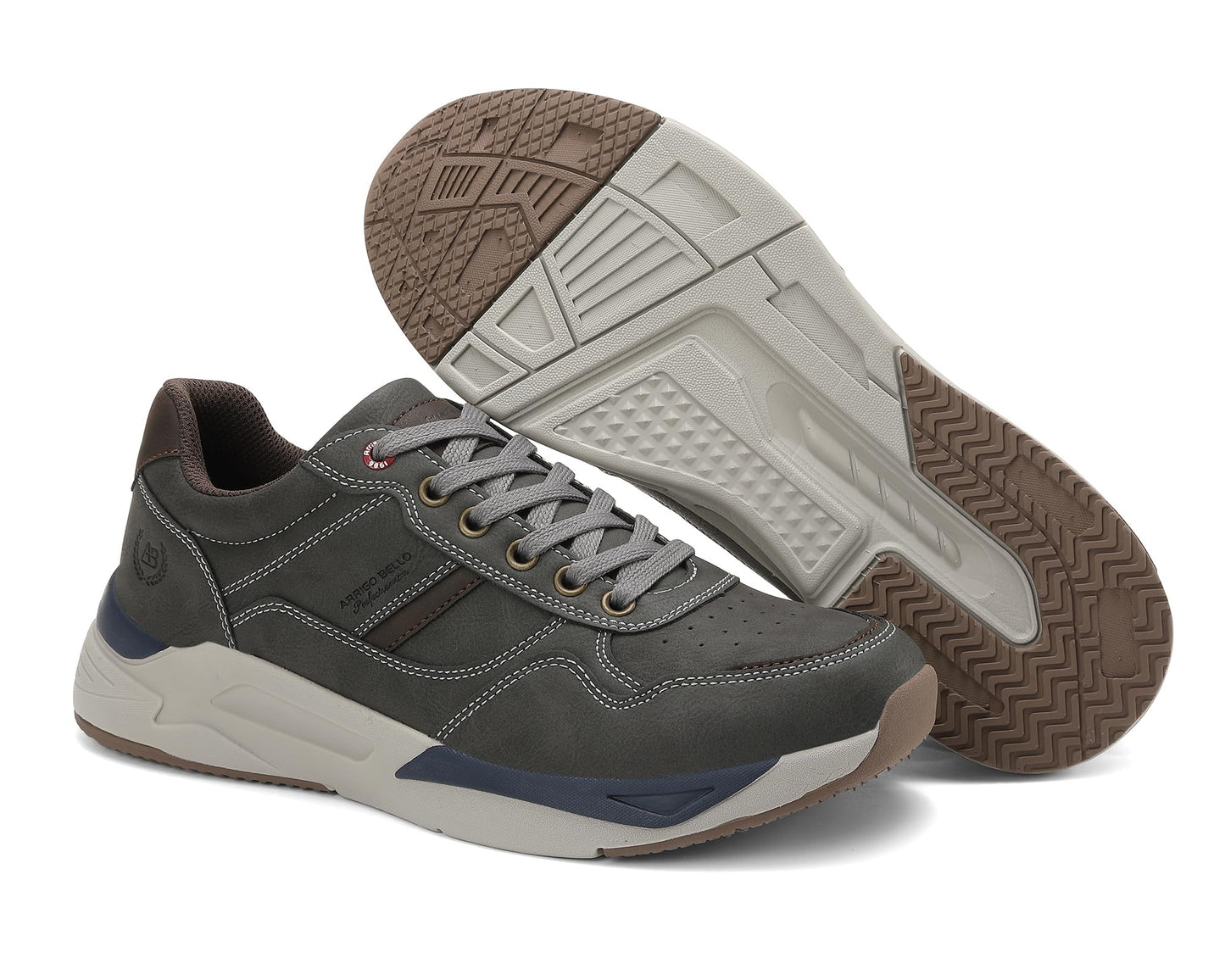 ARRIGO BELLO Men’s Lightweight Sneakers – Breathable Walking & Outdoor Sports Shoes