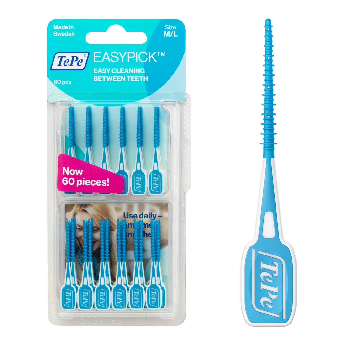 TePe EasyPick Dental Stick XS/S / 1 x 36 Stück inklusive praktischem Taschenetui / Für eine einfache, tägliche Anwendung zwischendurch und unterwegs